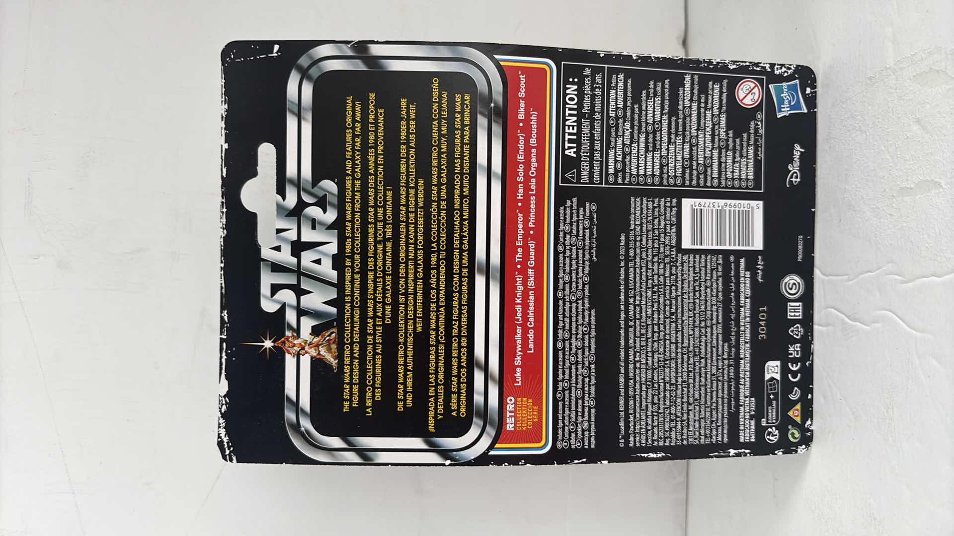 Photo 1 of STAR WARS RETURN OF THE JEDI “ HAN SOLO” RETRO COLLECTION FIGURE 5” H