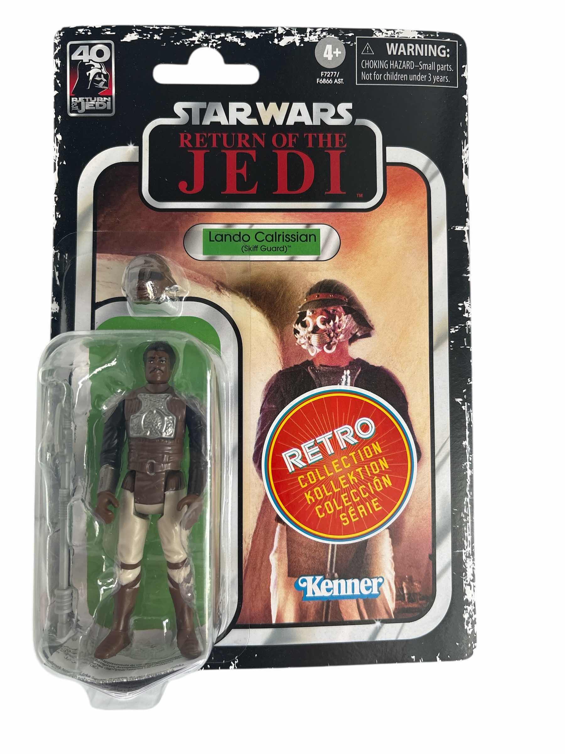 Photo 1 of STAR WARS RETURN OF THE JEDI “LANDO CALRISSIAN” RETRO COLLECTION FIGURE 5”H