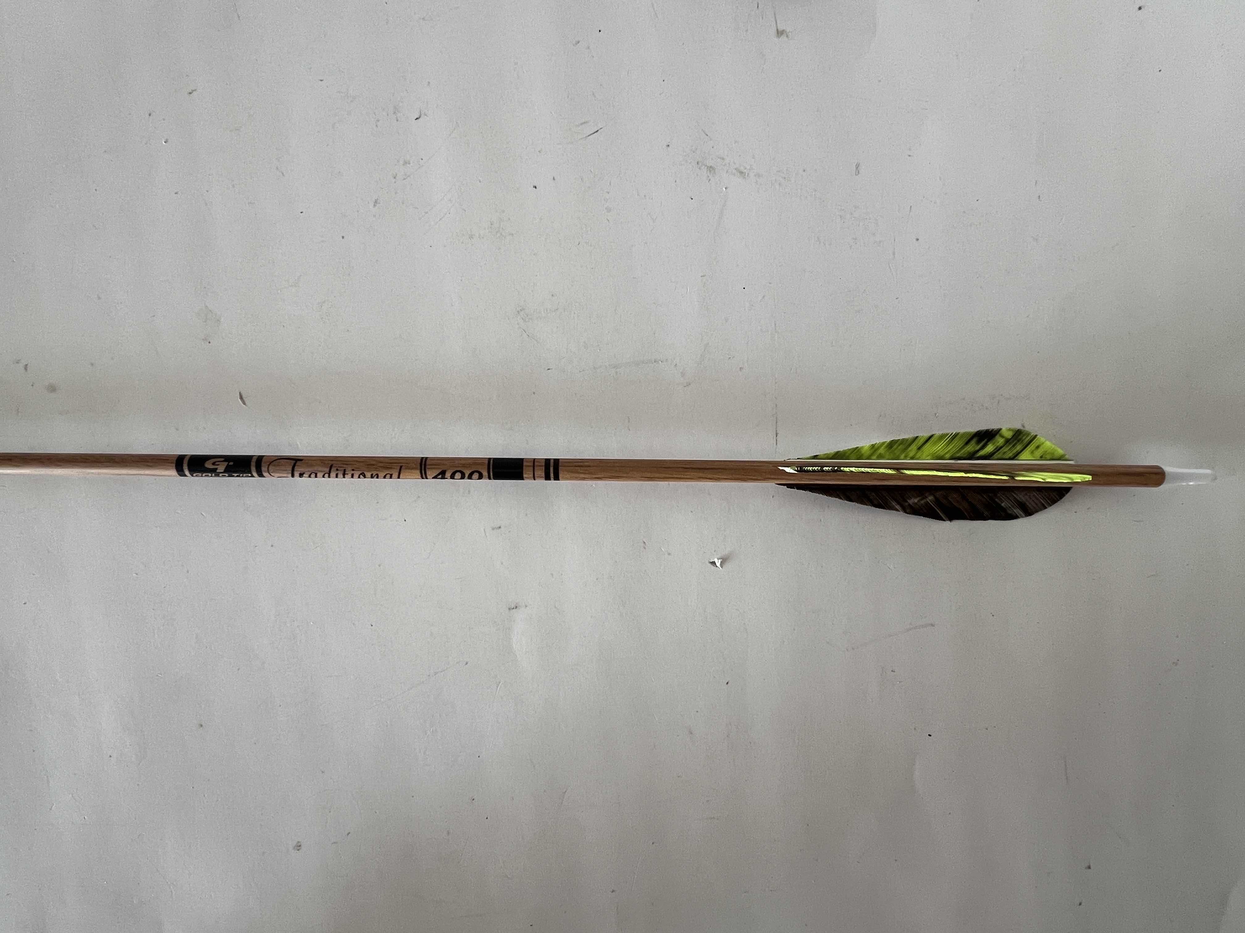 Photo 1 of PREDATOR ARCHERY RAPTOR COMPOUND BOW AND ARROW SET INCLUDING PLANO HARD CASE, 6-32" ARROWS, BOX OF BROADHEAD ARROW TIPS, 3 RIVERS ARCHERY ARROW HOLDER, AND LEATHER ARM COVER. ALLEN WRENCH SET.