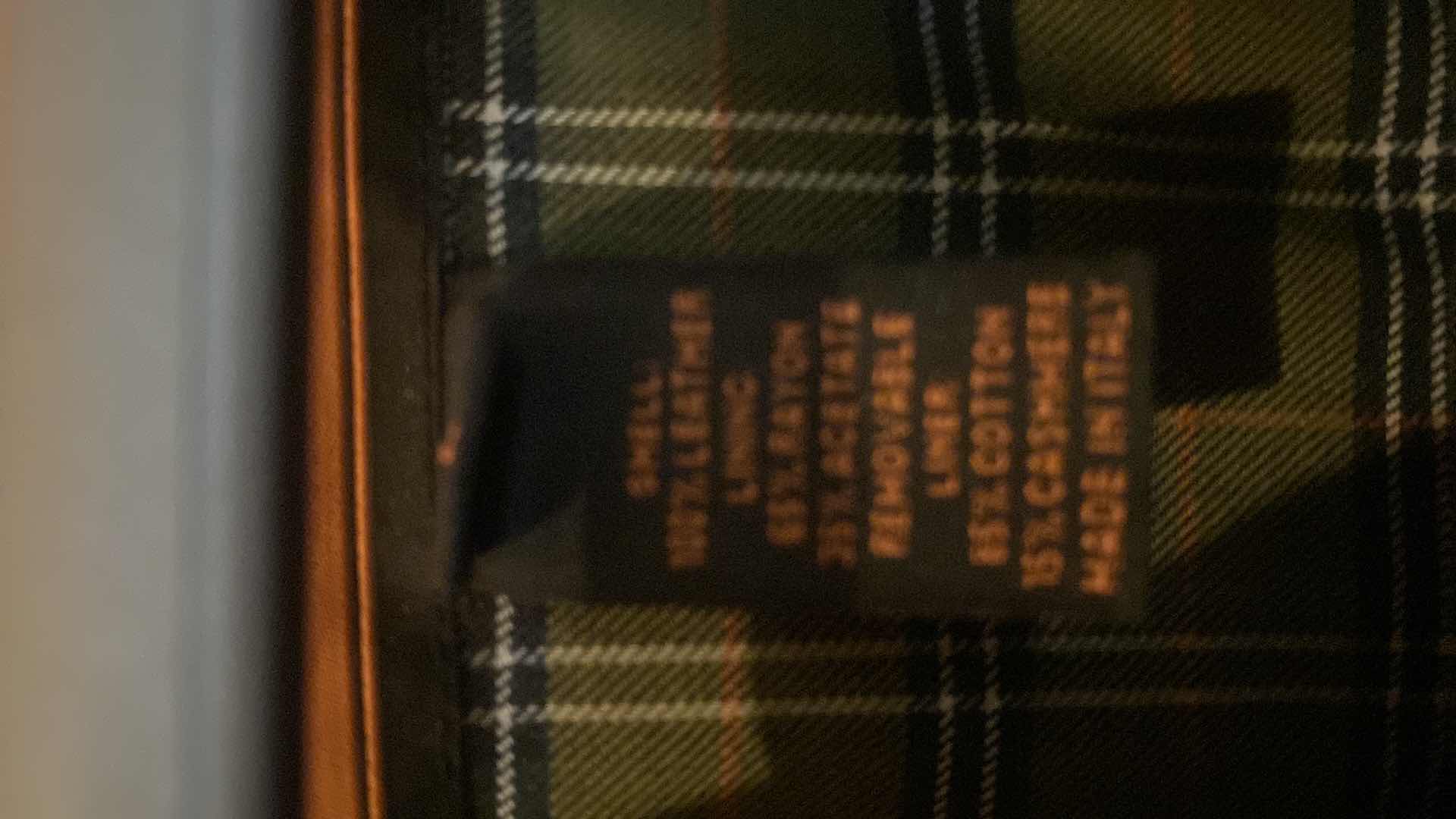 Photo 1 of BULLOCK & JONES LEATHER JACKET W/ REMOVABLE LINER MENS SIZE LARGE