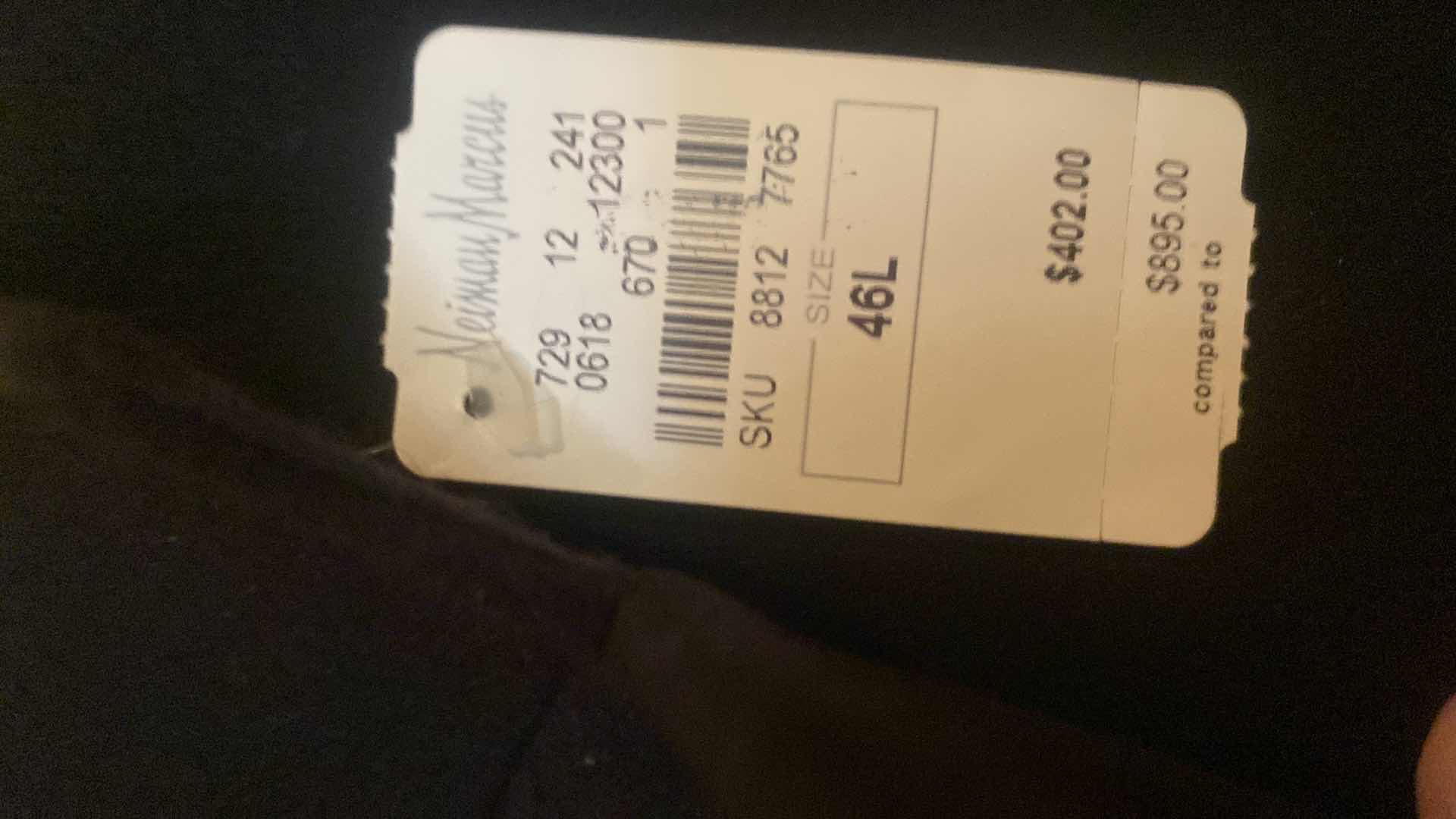 Photo 1 of NEW LORI PIANA WOOL COAT MADE IN ITALY MENS SIZE 58L ORIGINALLY $895