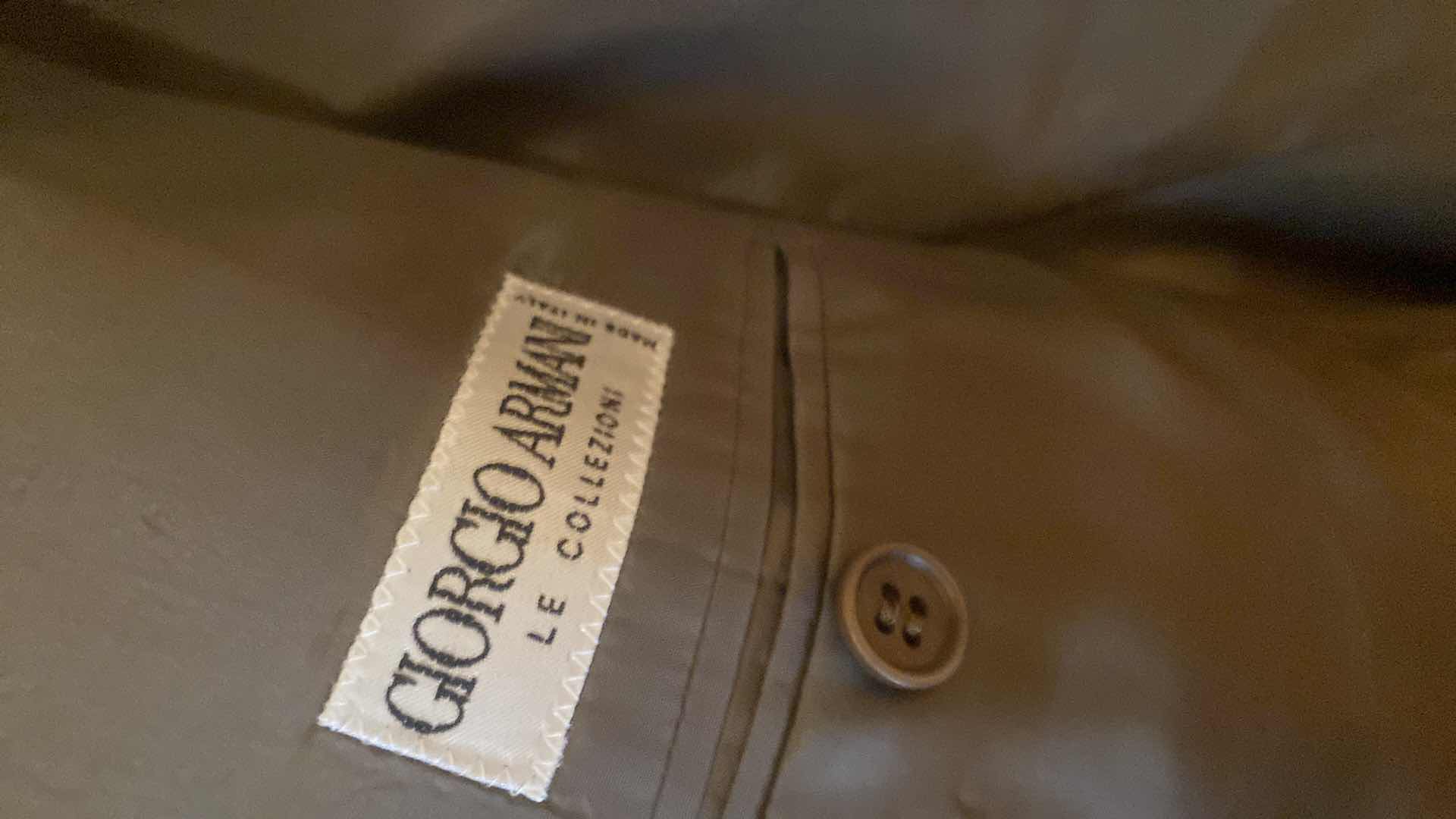 Photo 1 of NEW GEORGIO ARMANI WOOL JACKET MADE IN ITALY MENS SIZE 44R ORIGINALLY $895