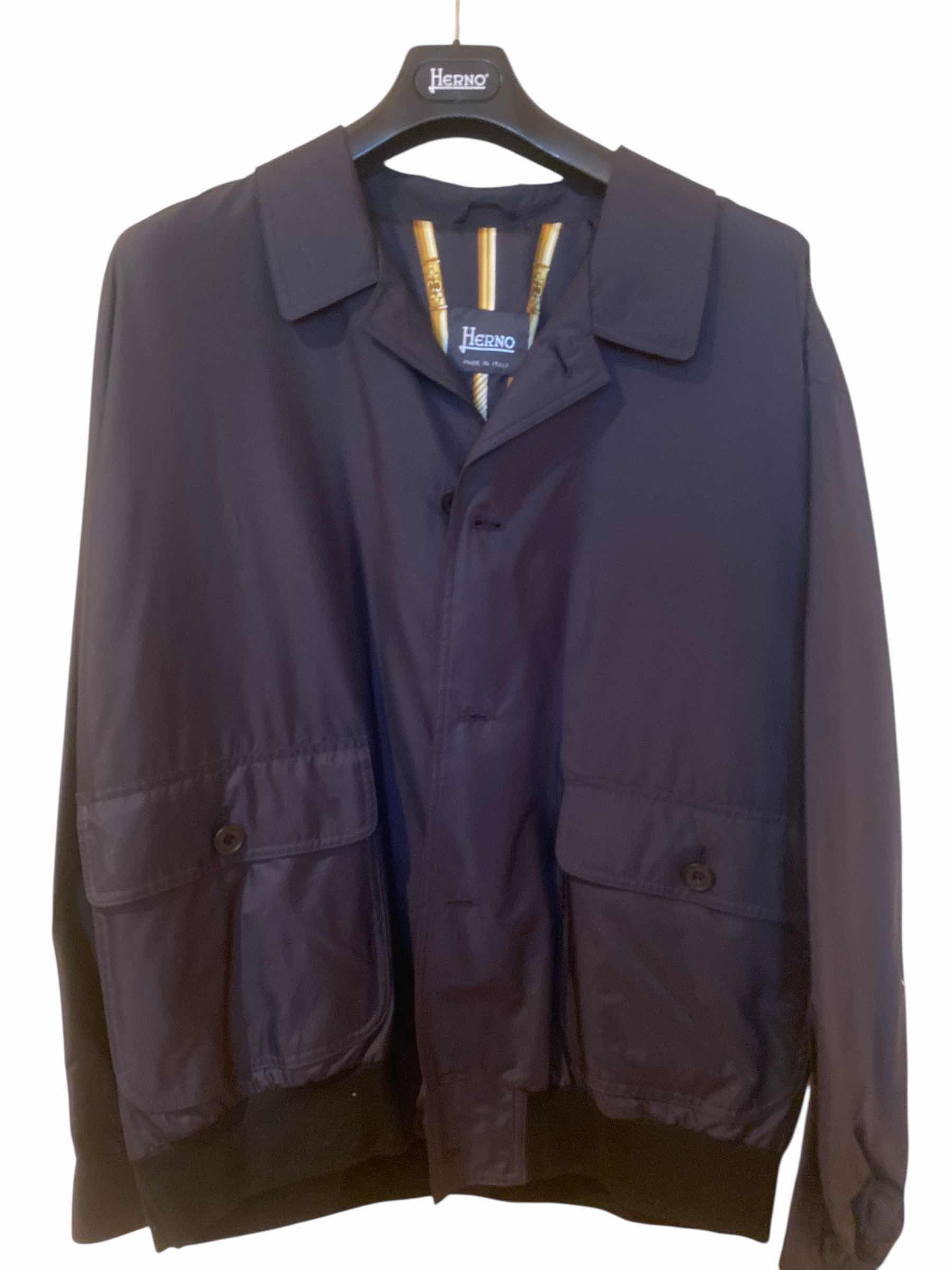 Photo 1 of HERNO BLACK STORM JACKET SIZE EST XL