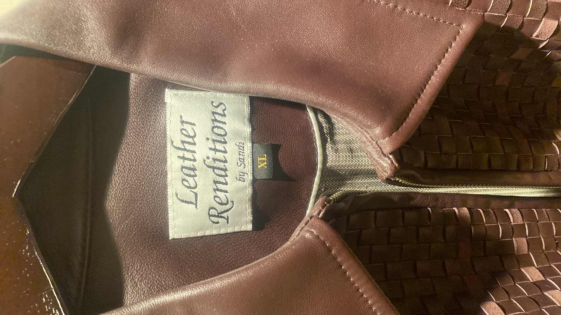 Photo 1 of 2 - LEATHER RENDITIONS JACKETS MENS SIZE XL