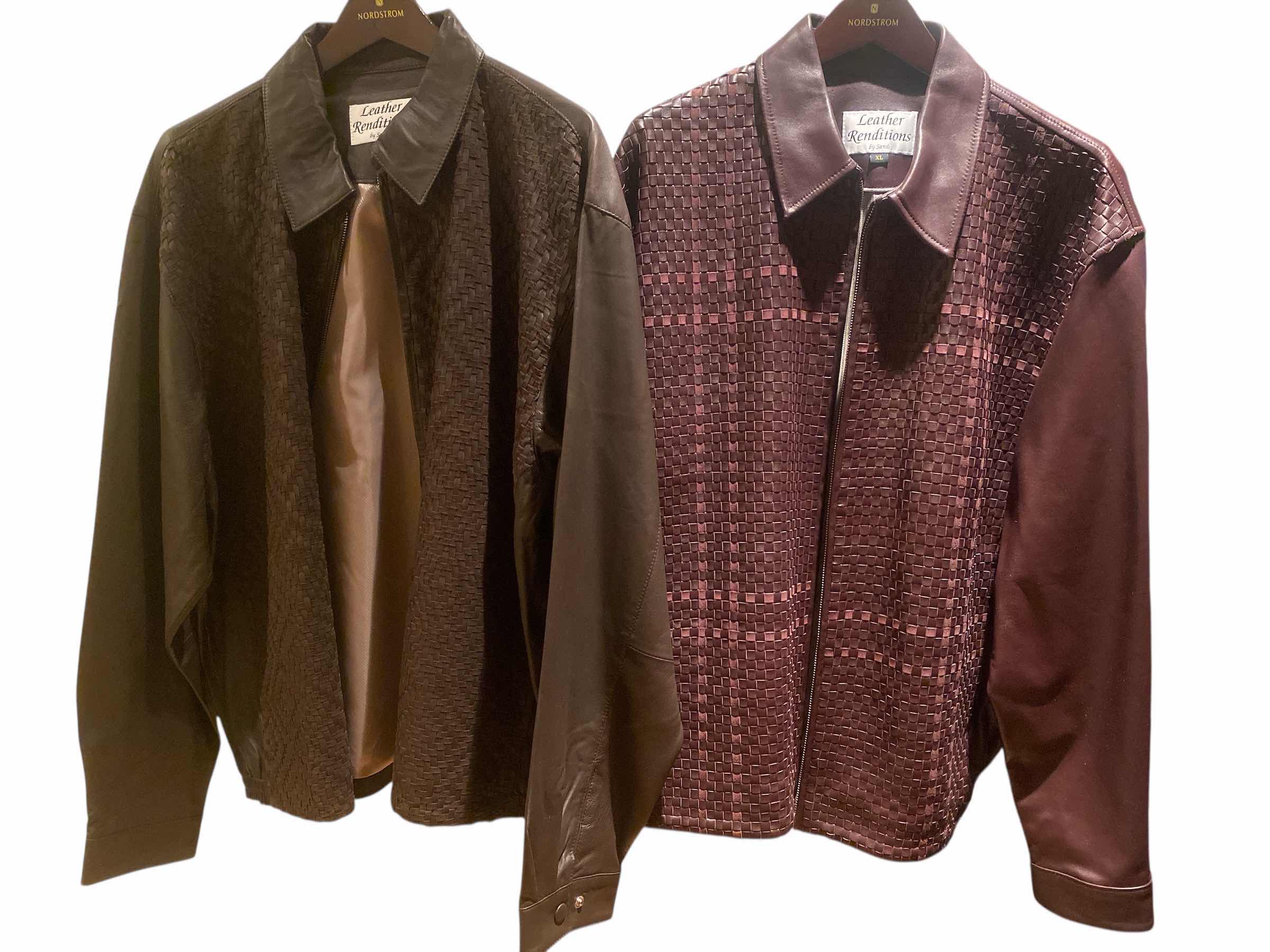 Photo 1 of 2 - LEATHER RENDITIONS JACKETS MENS SIZE XL