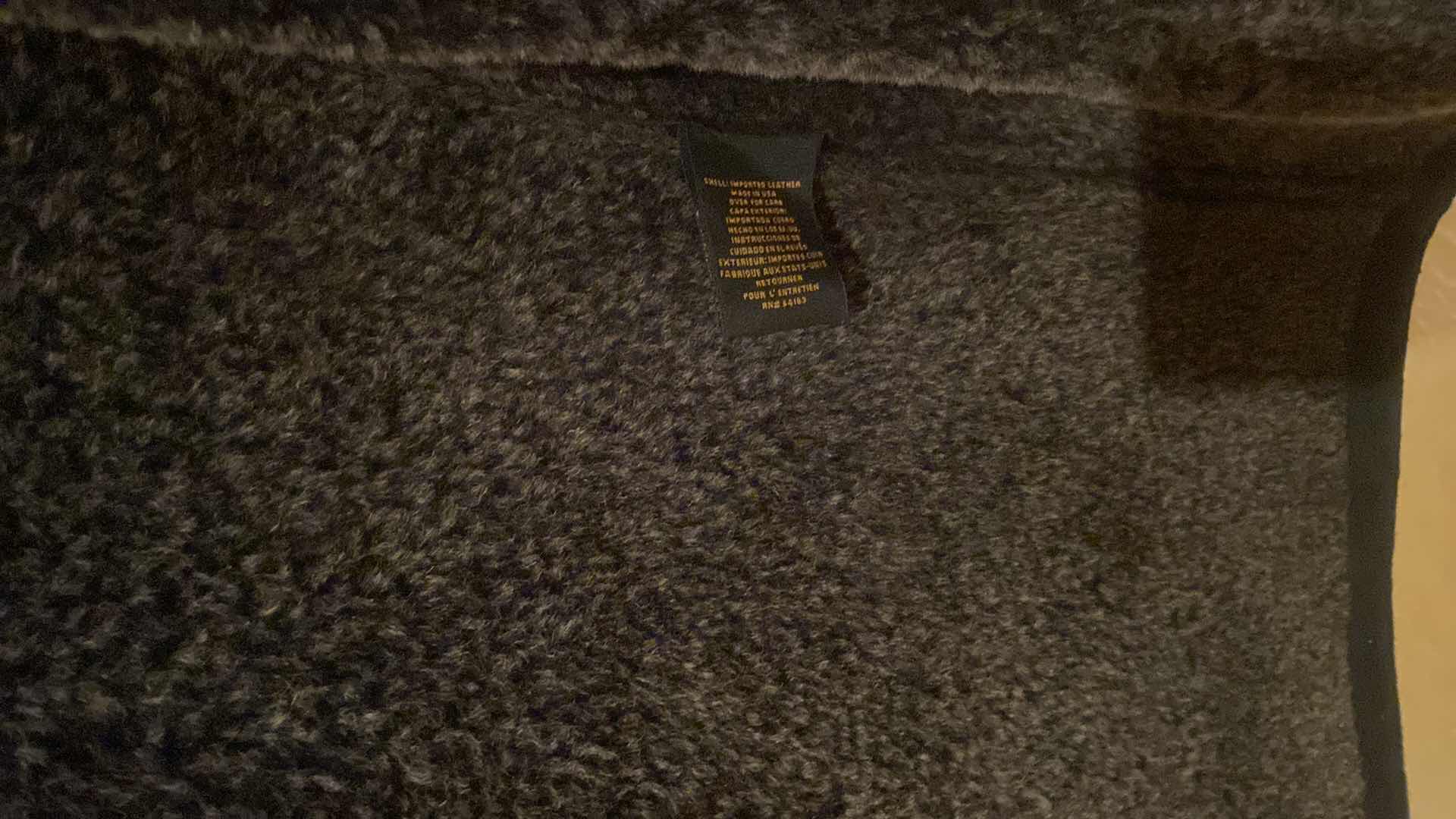 Photo 1 of COLE HAHN SHEARLING VEST MENS SIZE XL