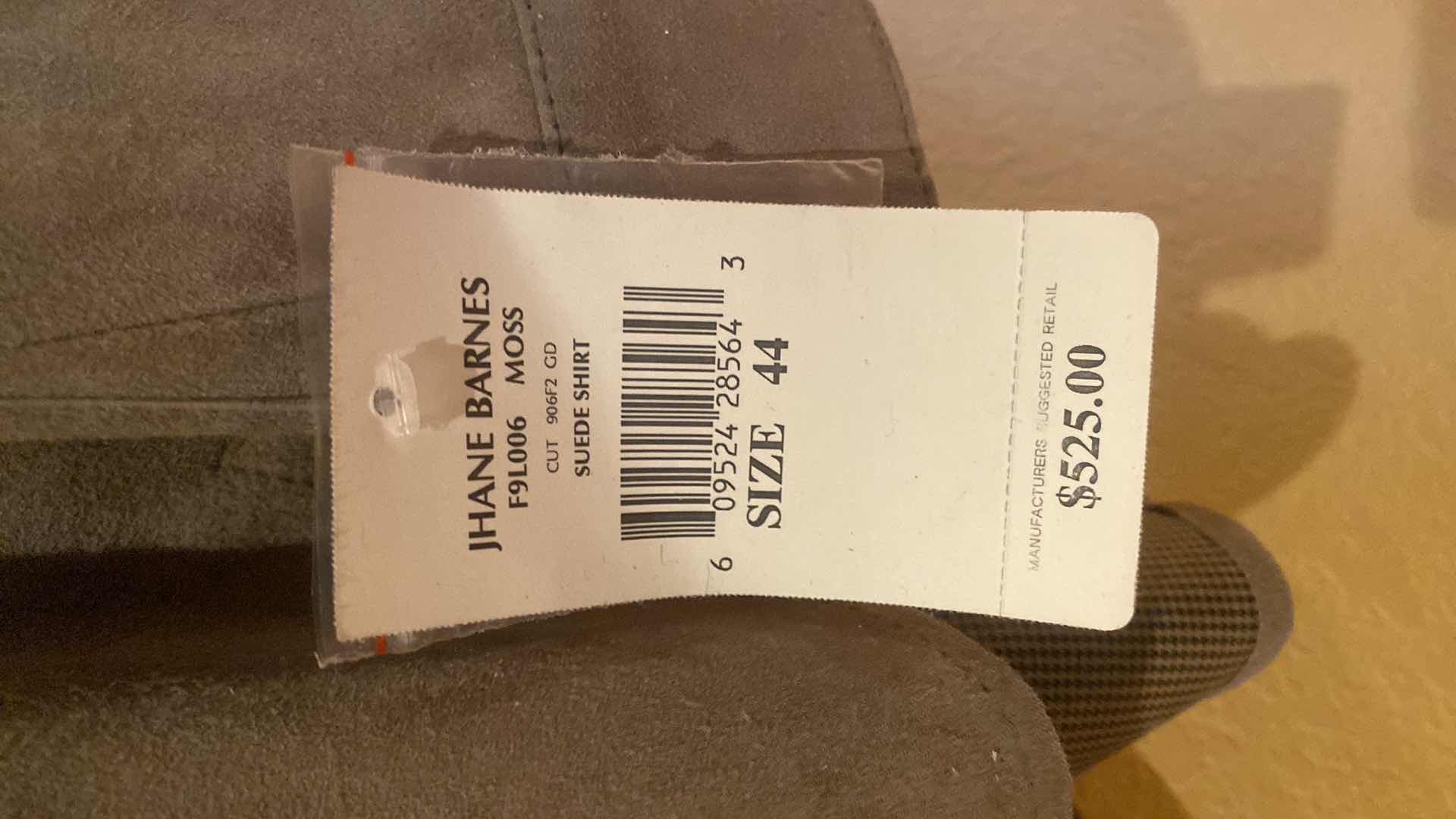 Photo 1 of NEW JHANE BARNES LEATHER JACKET MENS SIZE 44