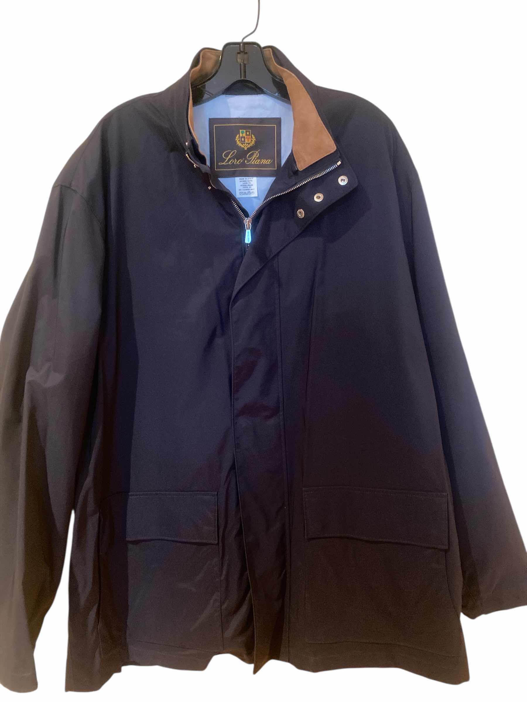 Photo 1 of LORO PIANO CANVAS JACKET MENS SIZE EST X LARGE