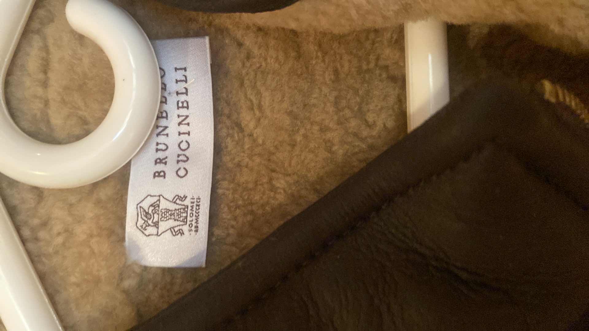 Photo 1 of BRUNELLO CUCINELLI LEATHER VEST MENS SIZE X LARGE