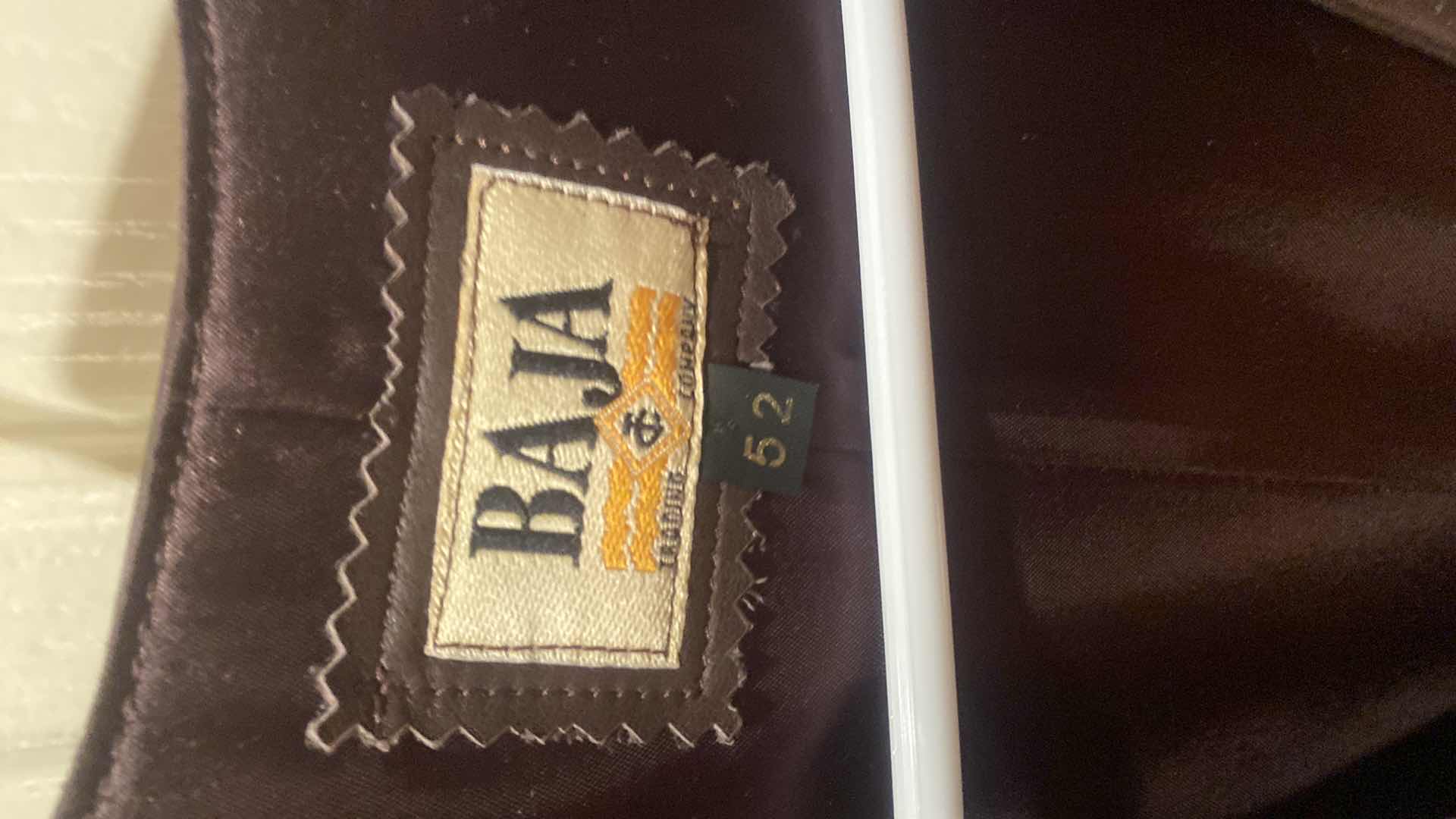 Photo 1 of 2 - ARTURO & BAJA LEATHER VESTS MENS SIZE 48 & 52