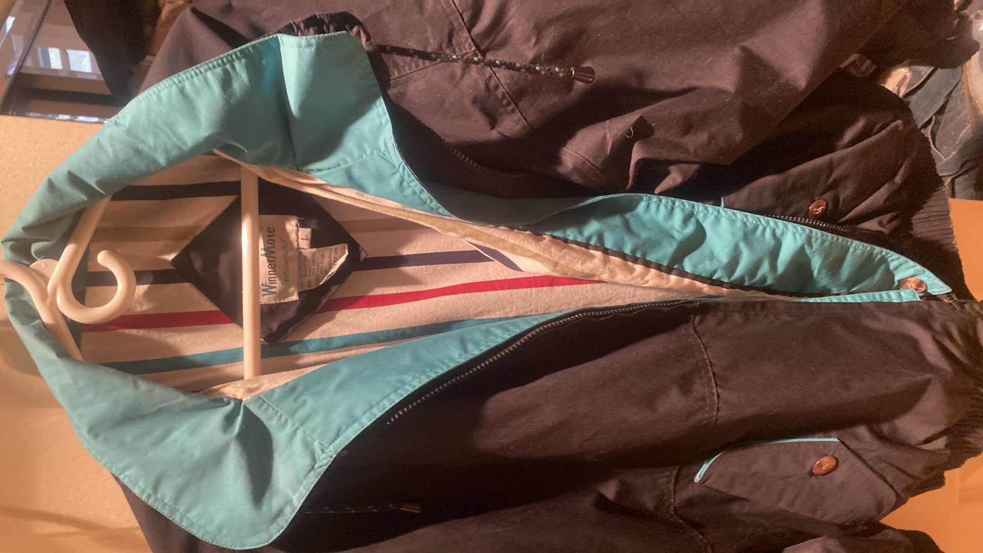 Photo 1 of 2 - MENS PURE SILK & WINNER MATE WINDBREAKERS SIZE LARGE