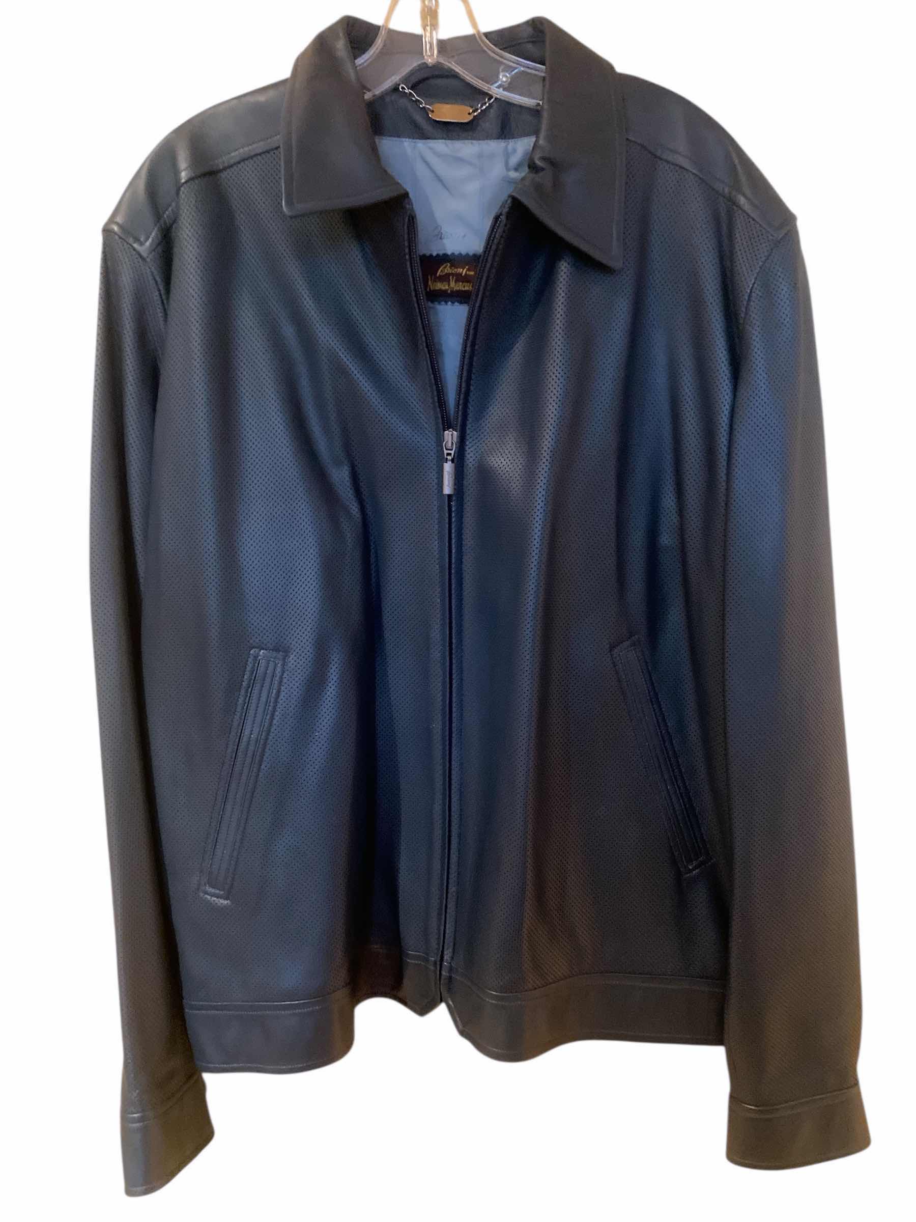 Photo 1 of NEW BRIONI LAMBsKIN BOMBER JACKET MENS EST SIZE XL