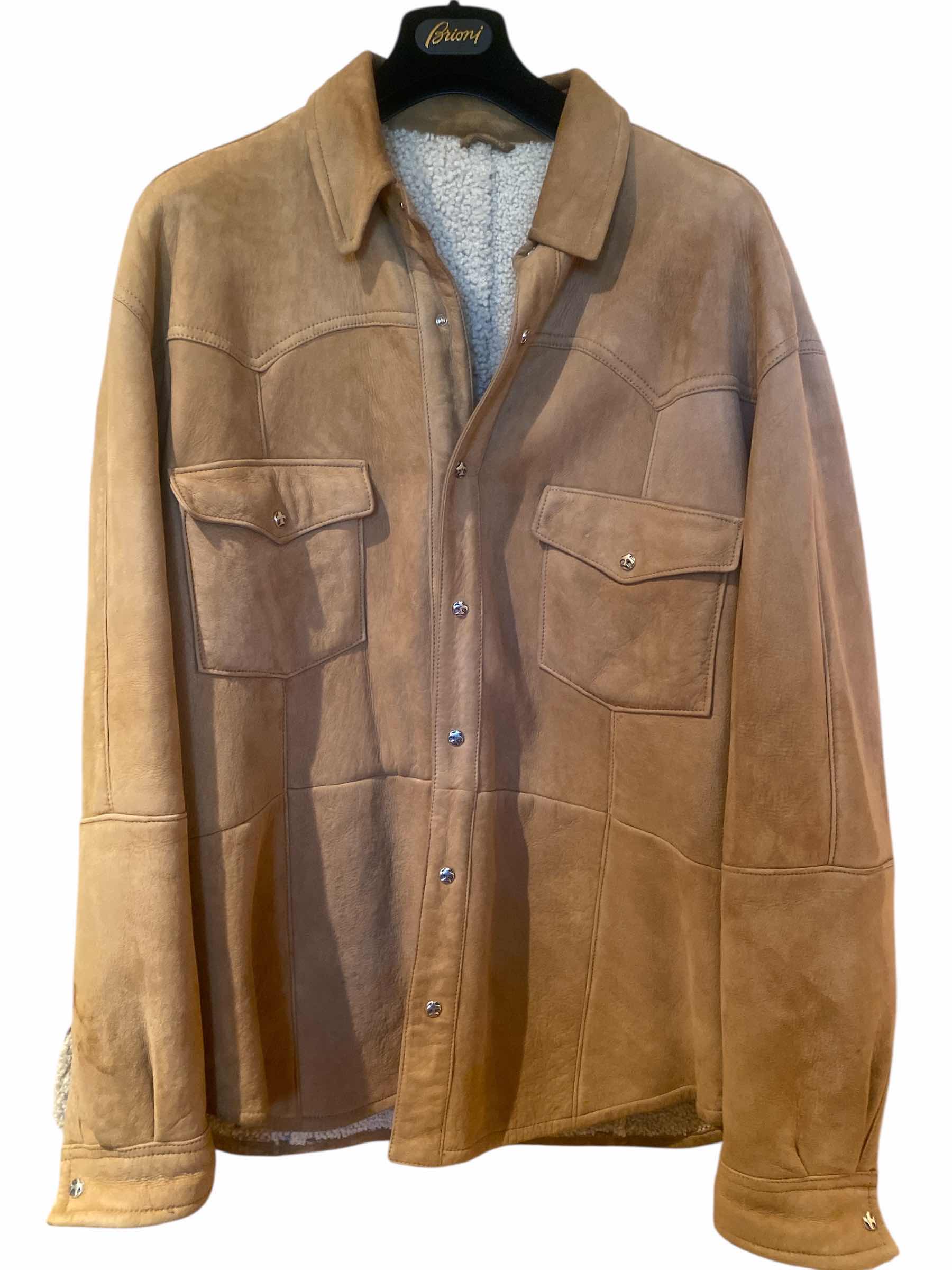 Photo 1 of $1000 ROBERT COMSTOCK SHEARLING JACKET MENS SIZE XXL