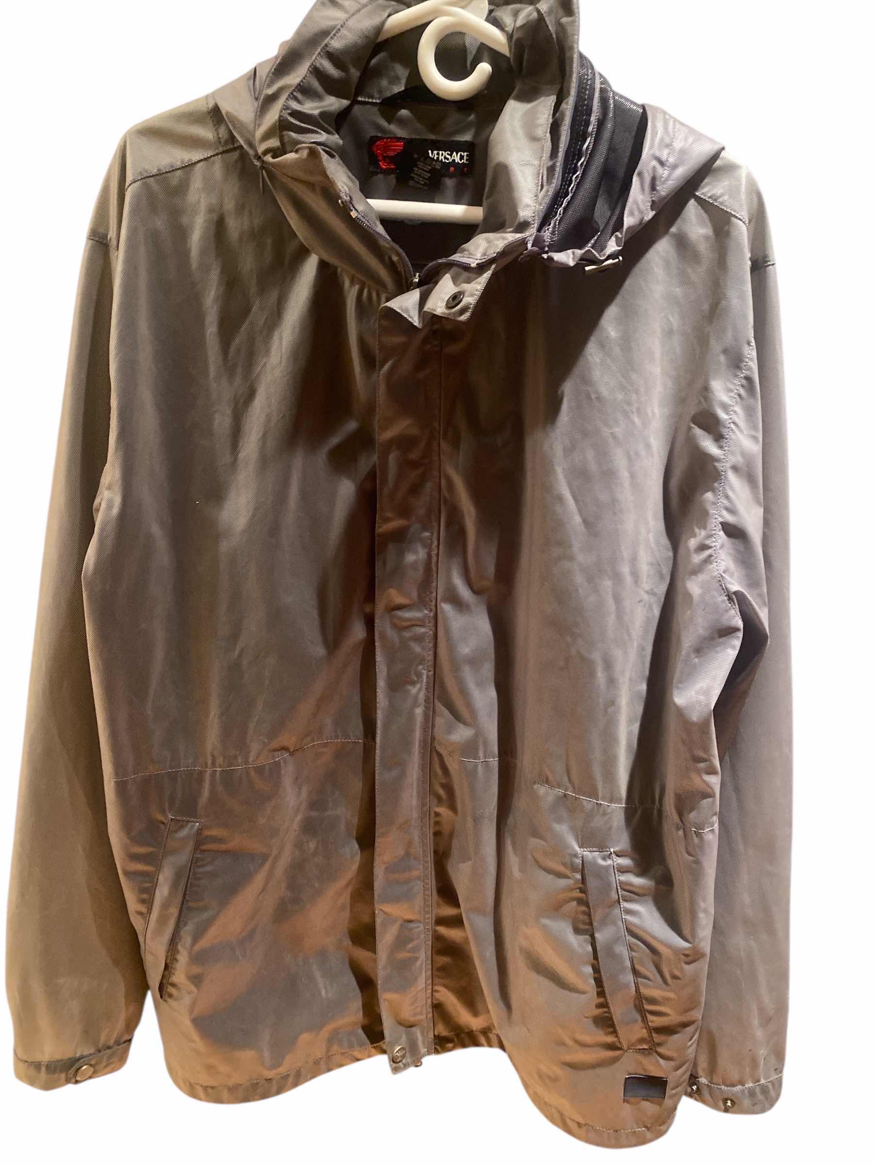 Photo 1 of VERSACE SPORT NYLON JACKET MENS EST SIZE XL