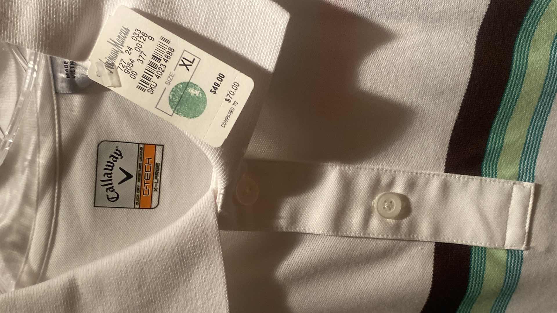 Photo 1 of 5 - DESIGNER POLO SHIRTS (SOME WITH $ TAGS) MENS SIZE X LARGE