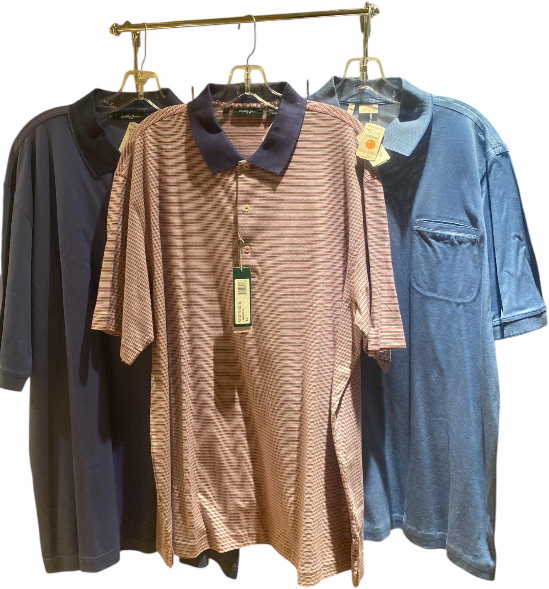 Photo 1 of 3 - NEW BOBBY JONES & BRIONI POLO SHIRTS SIZE XL