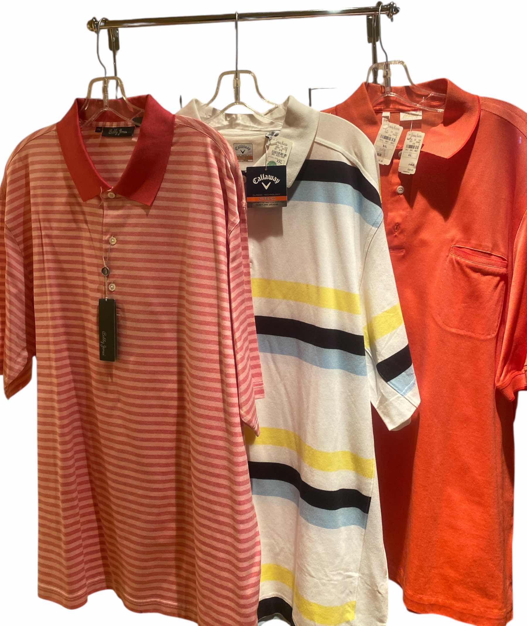 Photo 1 of 3 - NEW DESIGNER POLO SHIRTS MENS SIZE XX LARGE