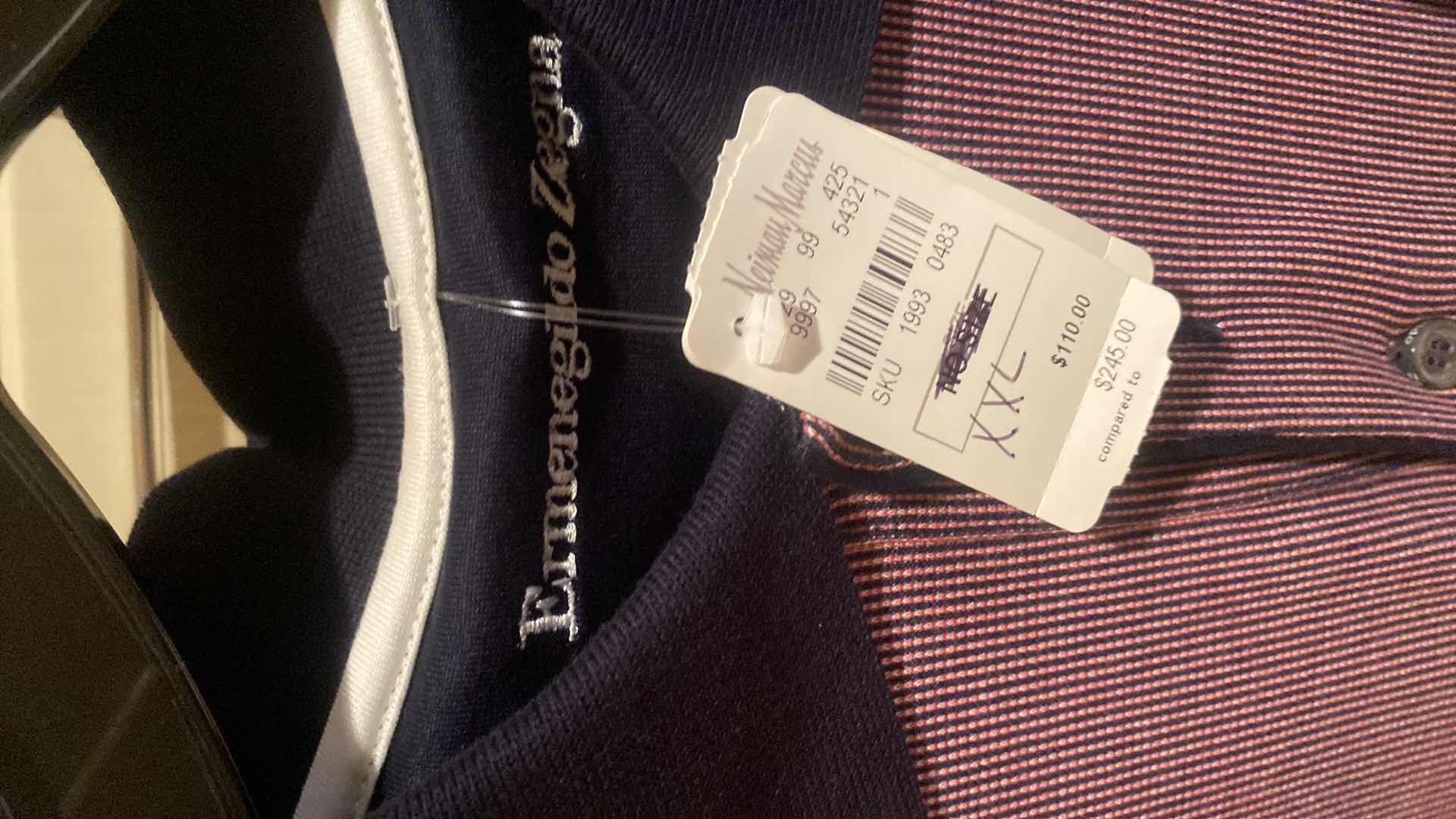 Photo 1 of 2- NEW ENENEGILDO ZENGA POLO SHIRTS MENS SIZE XX LARGE