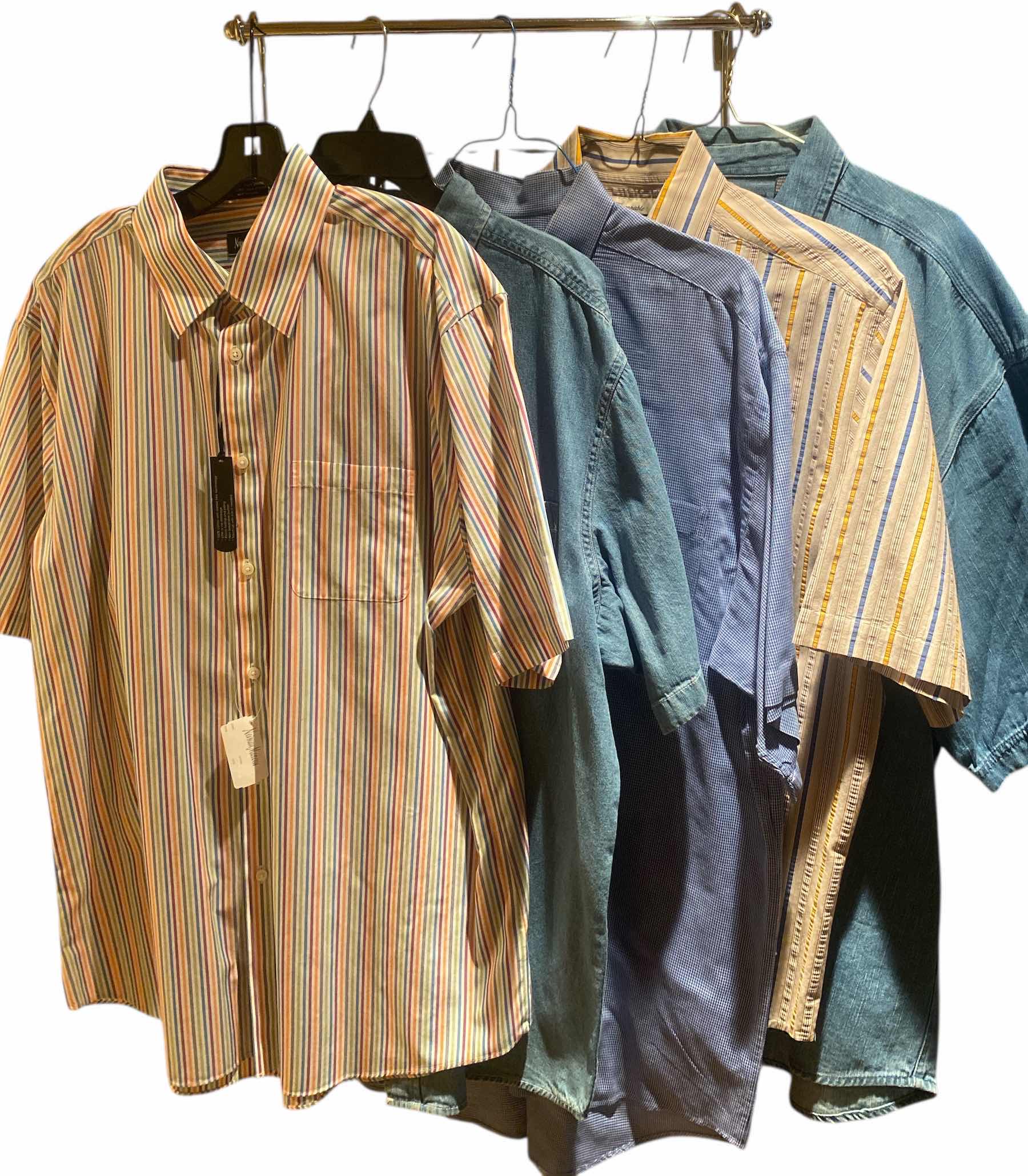 Photo 1 of 5 - DESIGNER SHORT SLEEVE SHIRTS MENS SIZE X LARGE