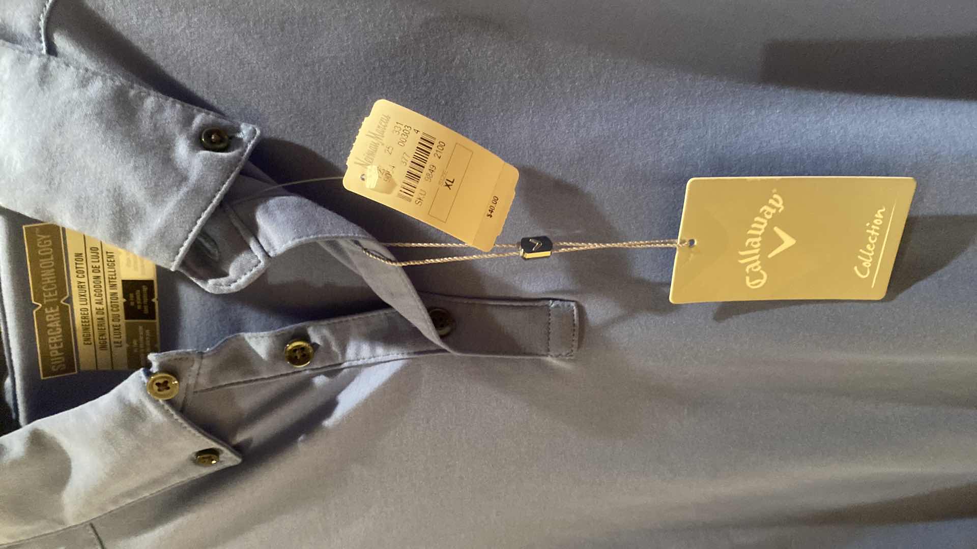 Photo 1 of 5 - NEW DESIGNER POL0 SHIRTS MENS SIZE X LARGE