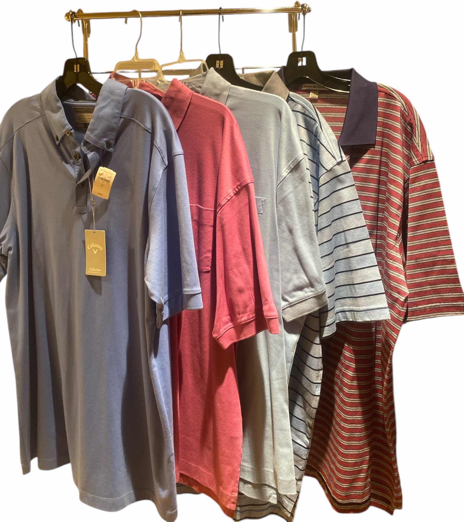 Photo 1 of 5 - NEW DESIGNER POL0 SHIRTS MENS SIZE X LARGE