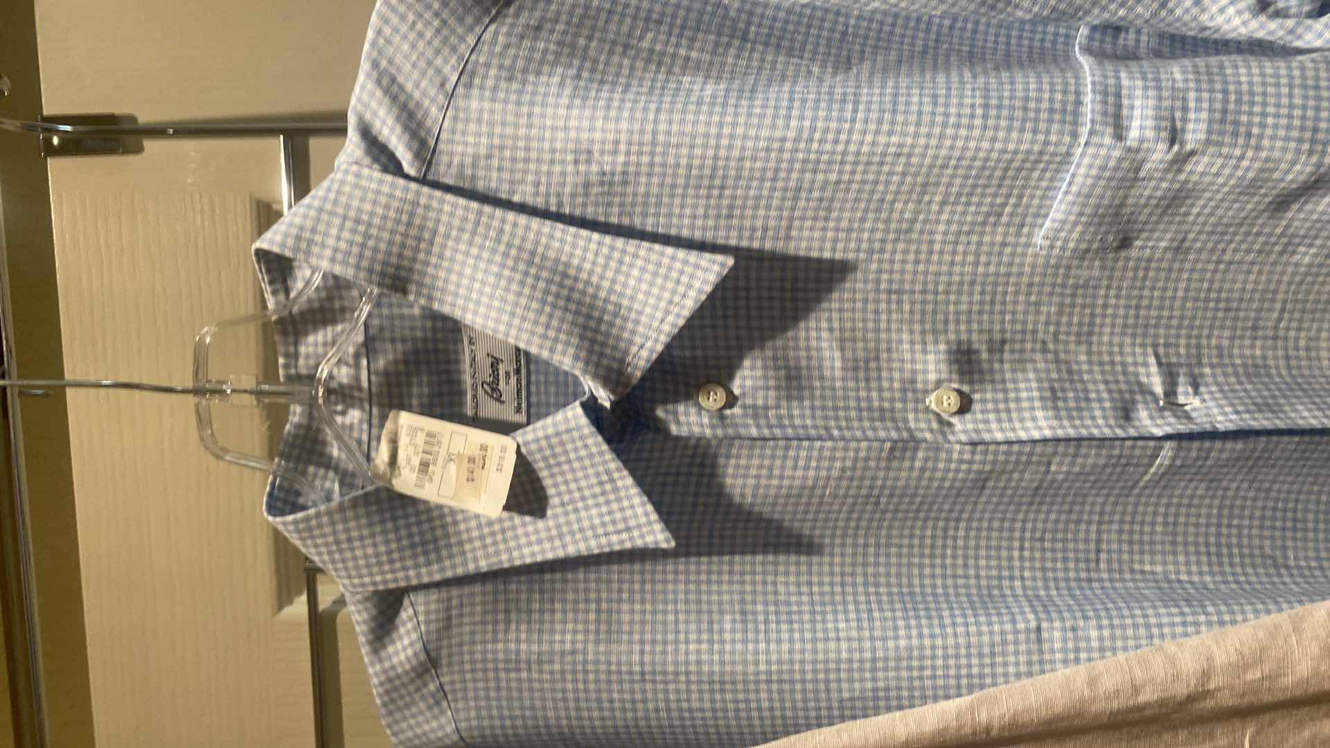 Photo 1 of 2 - NEW VERSACE CLASSIC & BRIONI SHORT SLEEVE DRESS SHIRTS SIZE XL