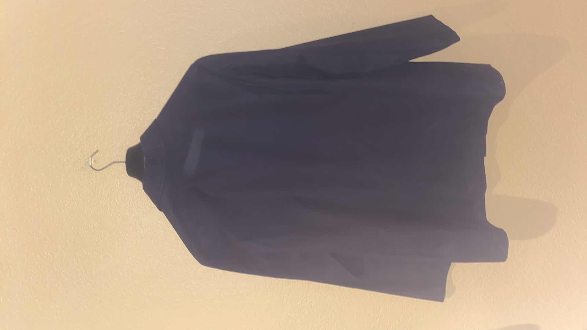 Photo 1 of BRIONI BLACK CANVAS COAT MENS MADE IN ITALY EST SIZE LARGE