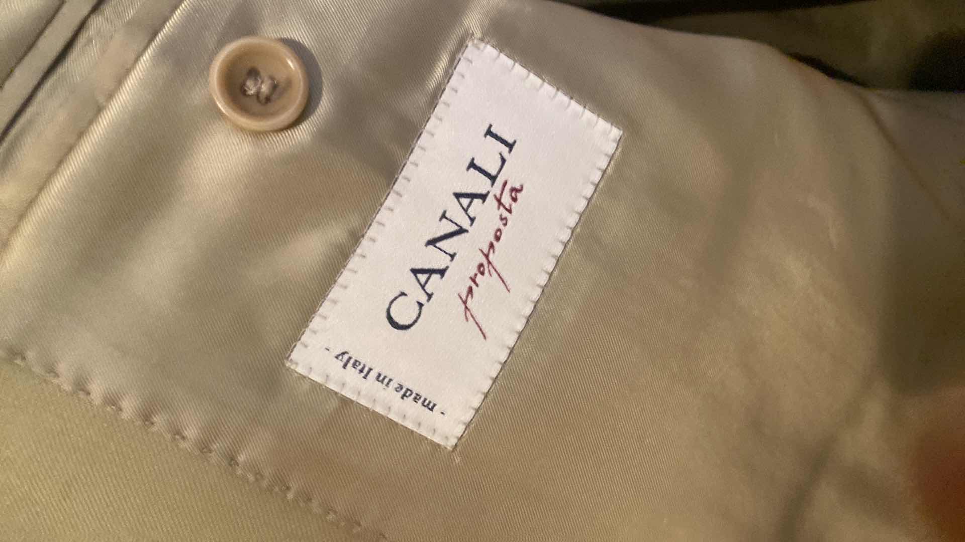 Photo 1 of CANALI WOOL JACKET EST SIZE 46/48 & BRIONI WOOL SLACKS MADE IN ITALY SIZE 40R