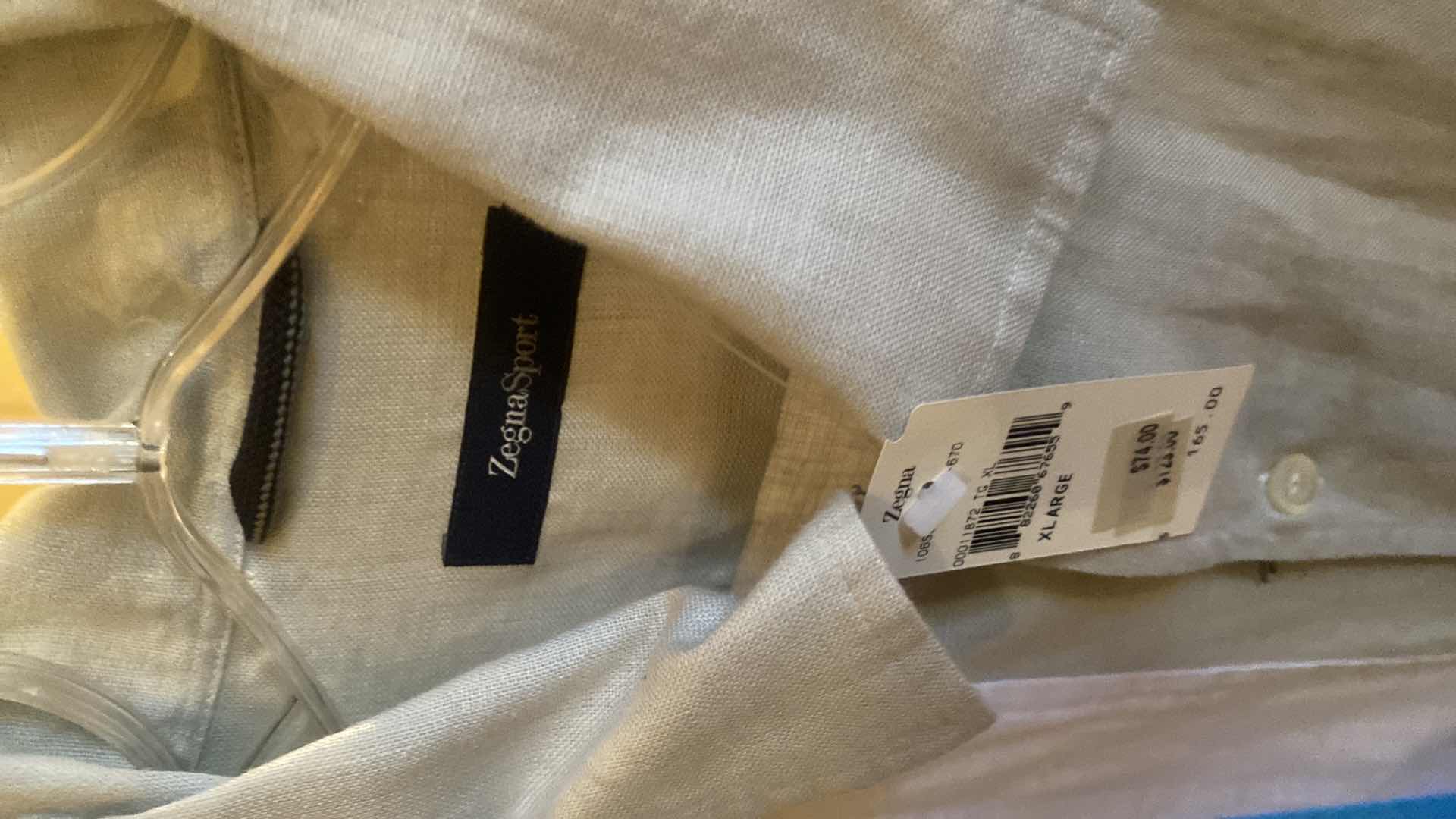 Photo 1 of 9 - DESIGNER 2 GOLF SHIRTS & 9 SHORT SLEEVE BUTTON DOWN SHIRTS MENS SIZE X LARGE (SOME WITH TAGS)