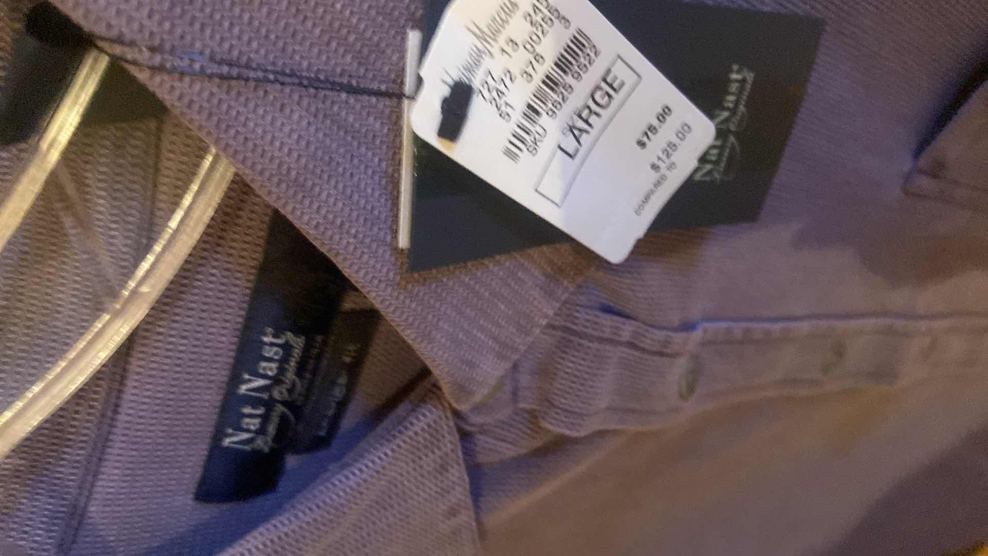 Photo 1 of 11 - DESIGNER GOLF SHIRTS & SHORT DLEEVE BUTTON DOWNS MENS SIZE LARGE (SOME WITH TAGS)