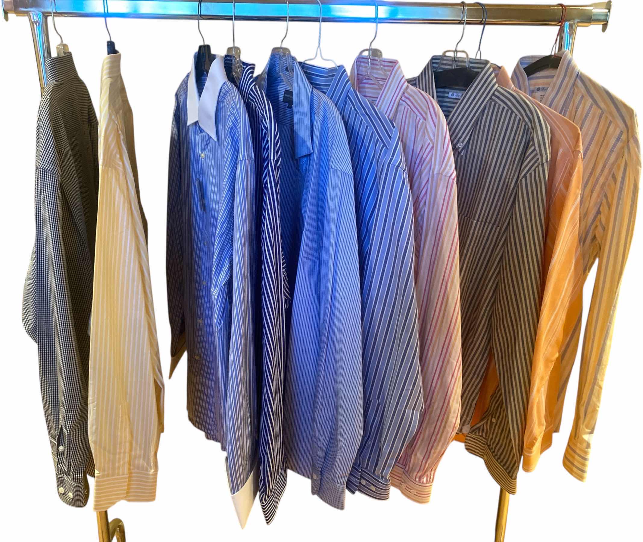 Photo 1 of 10 - DESIGNER DRESS SHIRTS SIZE X LARGE (SOME HAVE TAGS)