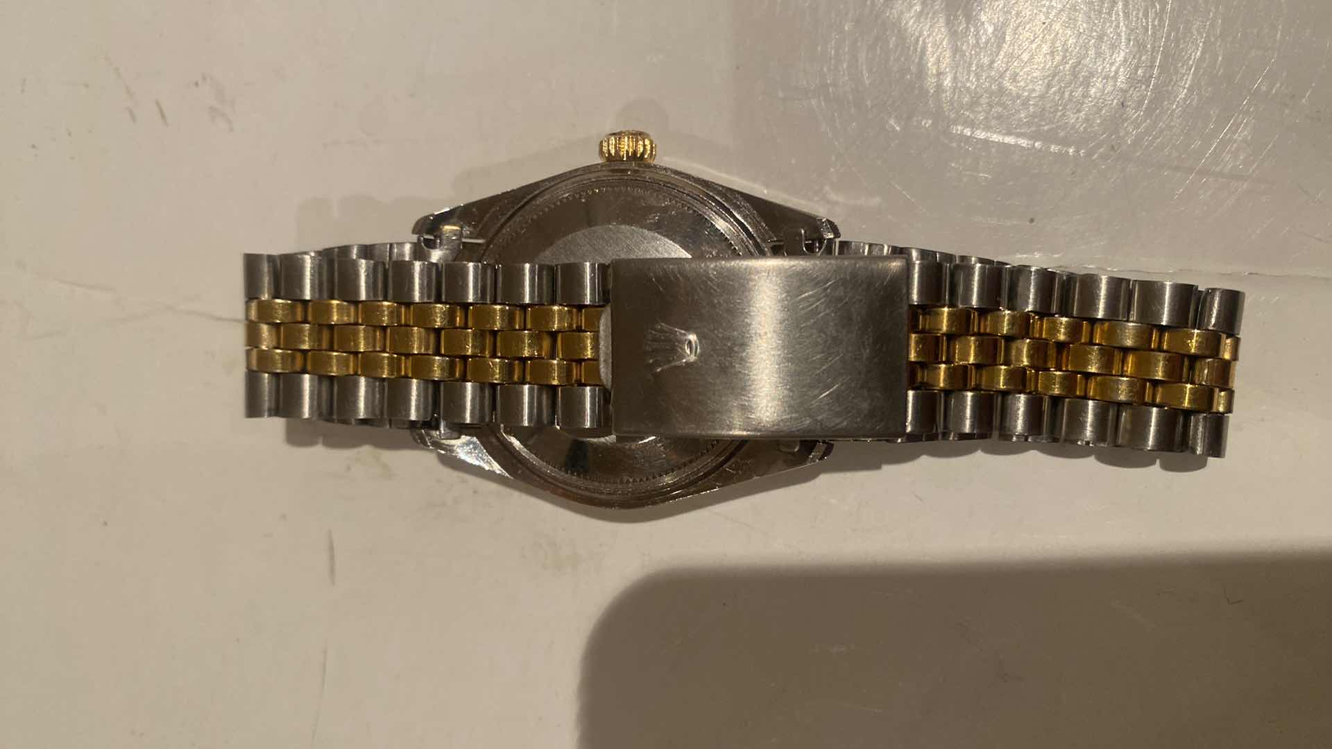 Photo 1 of REPLICA ROLEX GOLD TONE OYSTER QUARTZ DAY DATE