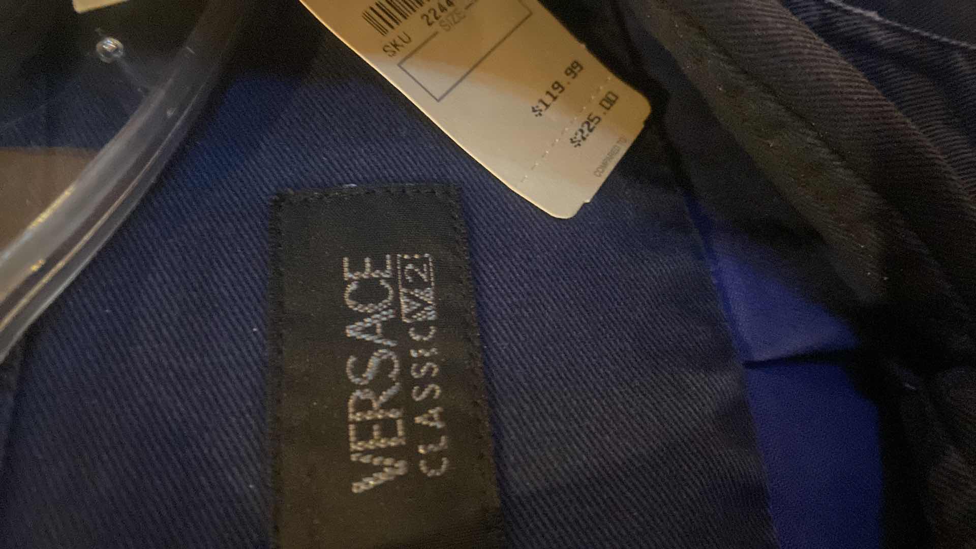 Photo 1 of 10- DESIGNER LONG SLEEVE DRESS SHIRTS SIZE 17, 17 1/2 & X LARGE (SOME WITH TAGS)