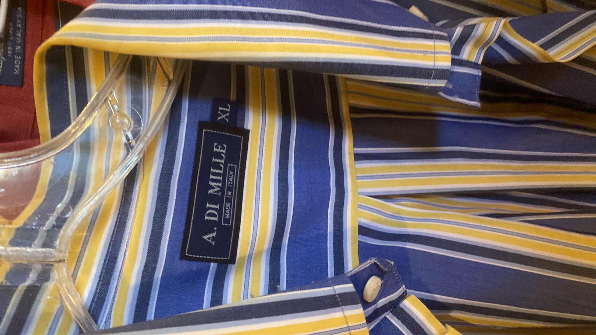 Photo 1 of 10- DESIGNER LONG SLEEVE DRESS SHIRTS SIZE 17, 17 1/2 & X LARGE (SOME WITH TAGS)