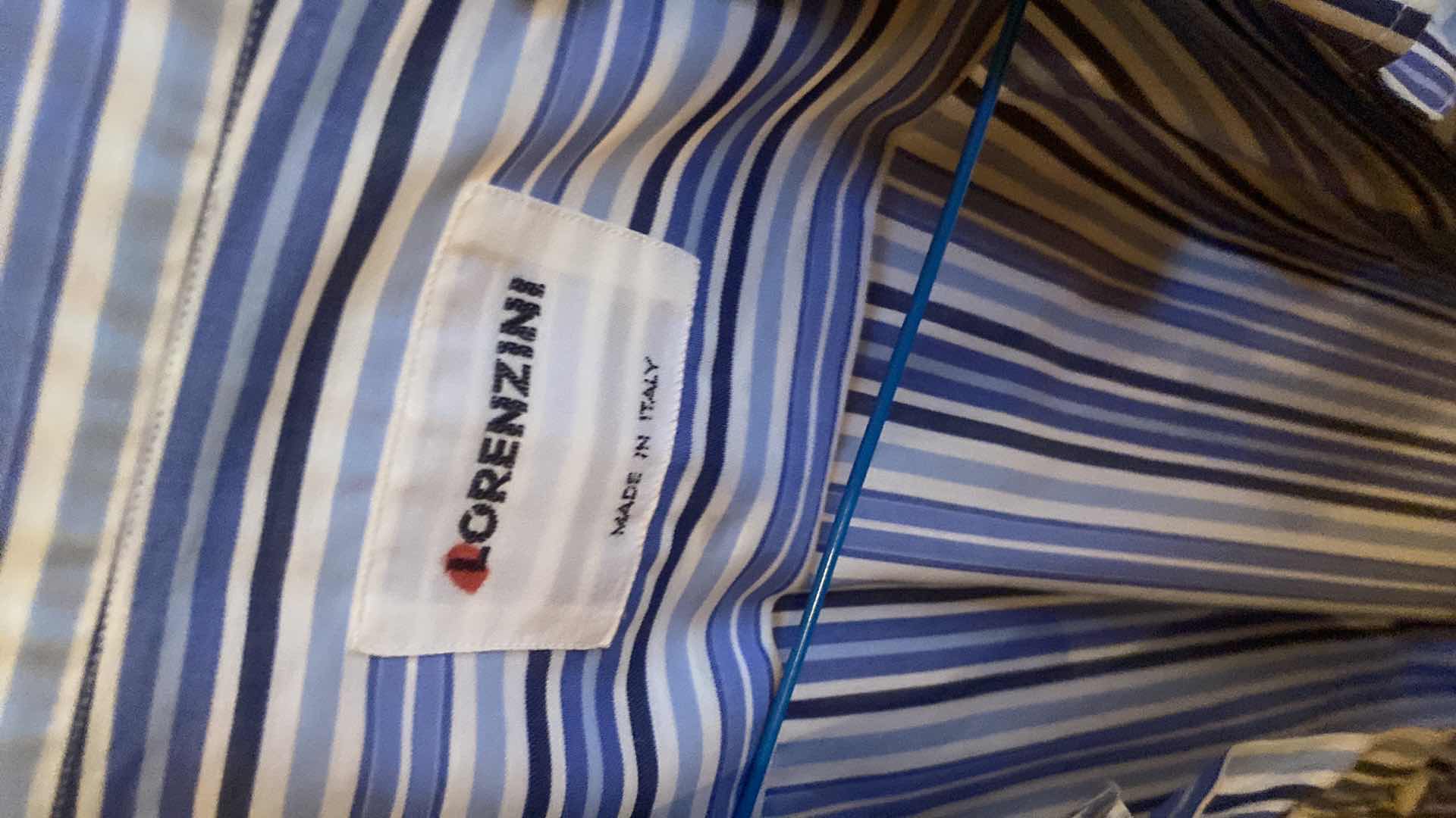 Photo 1 of 10- DESIGNER LONG SLEEVE DRESS SHIRTS SIZE 17, 17 1/2 & X LARGE (SOME WITH TAGS)