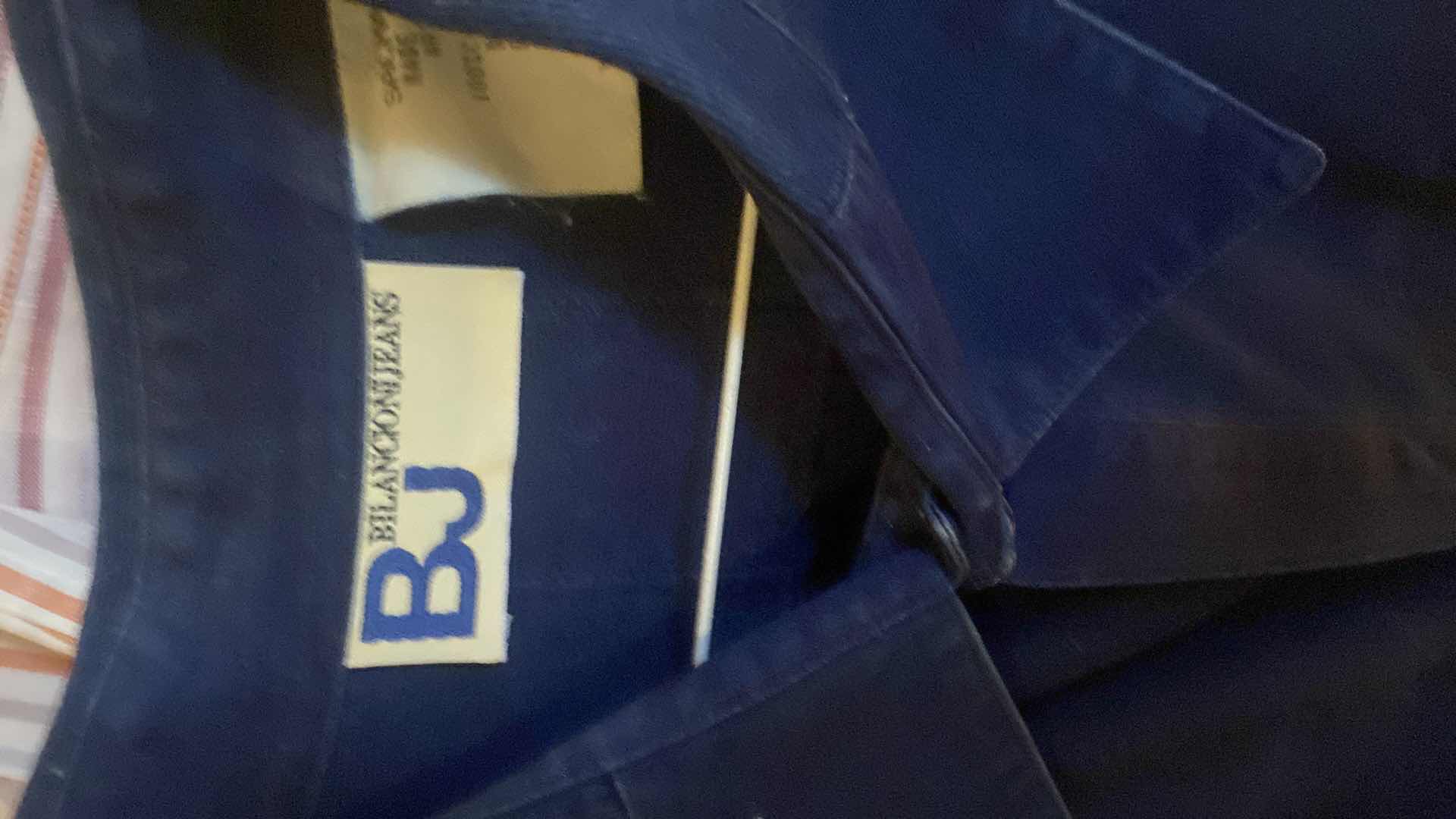 Photo 1 of 10- DESIGNER LONG SLEEVE DRESS SHIRTS SIZE 18 & X X LARGE (SOME WITH TAGS)