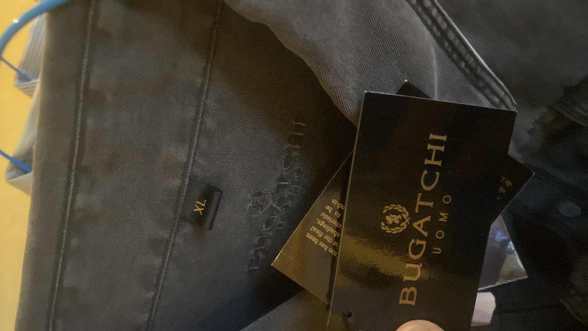 Photo 1 of 10- DESIGNER SHORT SLEEVE DRESS SHIRTS SIZE 17, 17 1/2 & X LARGE (SOME WITH TAGS)