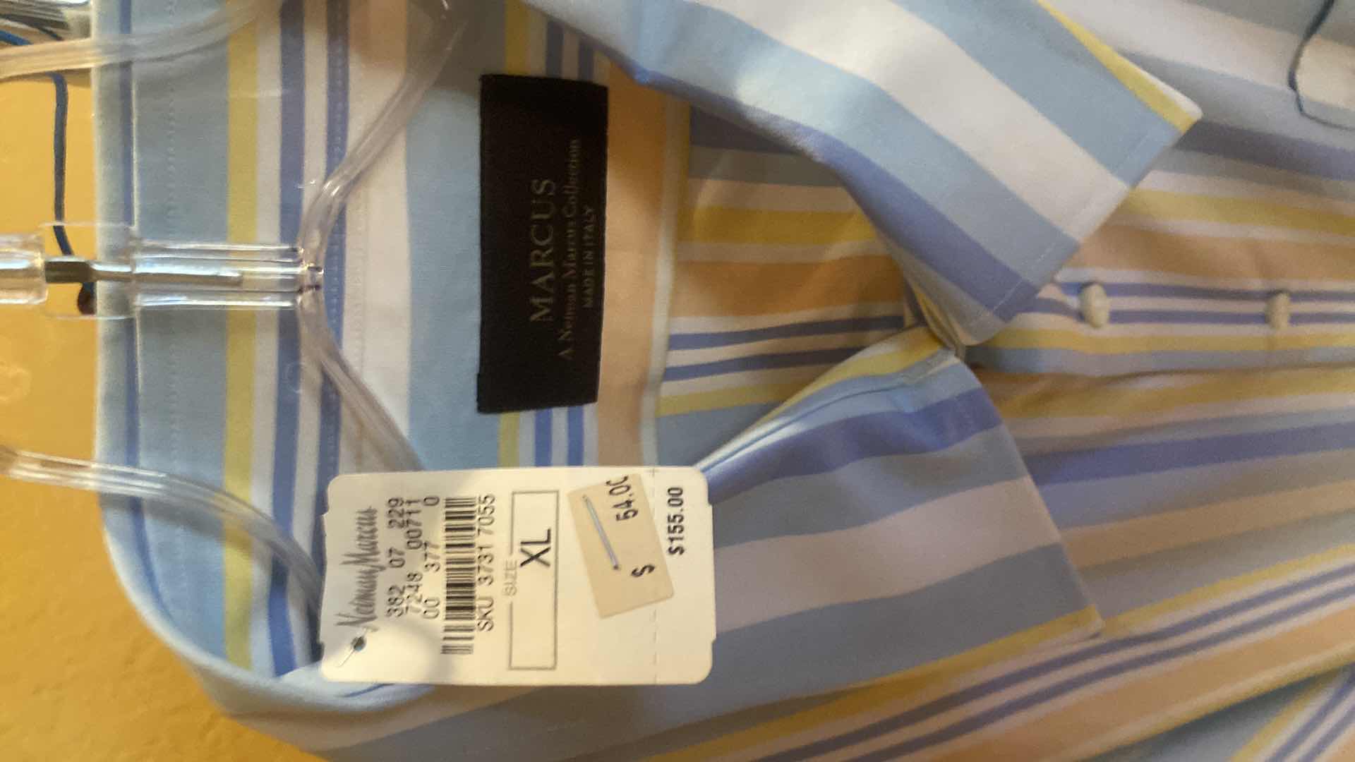 Photo 1 of 10- DESIGNER LONG SLEEVE DRESS SHIRTS SIZE 17, 17 1/2 & X LARGE (SOME WITH TAGS)