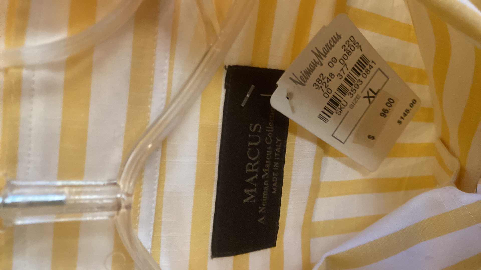 Photo 1 of 10- DESIGNER LONG SLEEVE DRESS SHIRTS SIZE 17, 17 1/2 & X LARGE (SOME WITH TAGS)