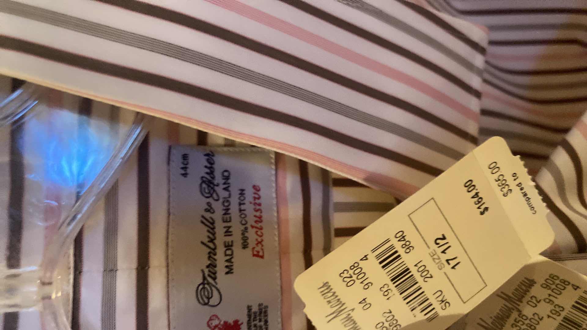 Photo 1 of 10- DESIGNER LONG SLEEVE DRESS SHIRTS SIZE 17 1/2 & X LARGE (SOME WITH TAGS)