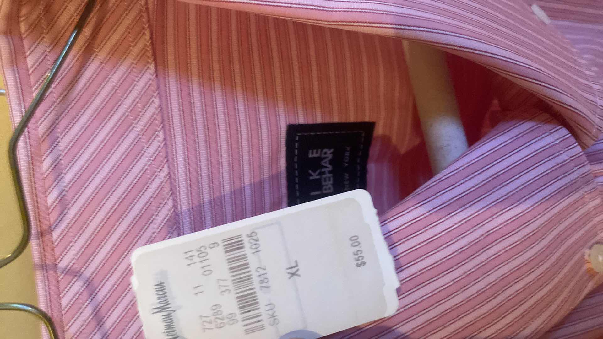 Photo 1 of 8 - DESIGNER LONG SLEEVE DRESS SHIRTS SIZE 17, 17 1/2 & X LARGE (SOME WITH TAGS)
