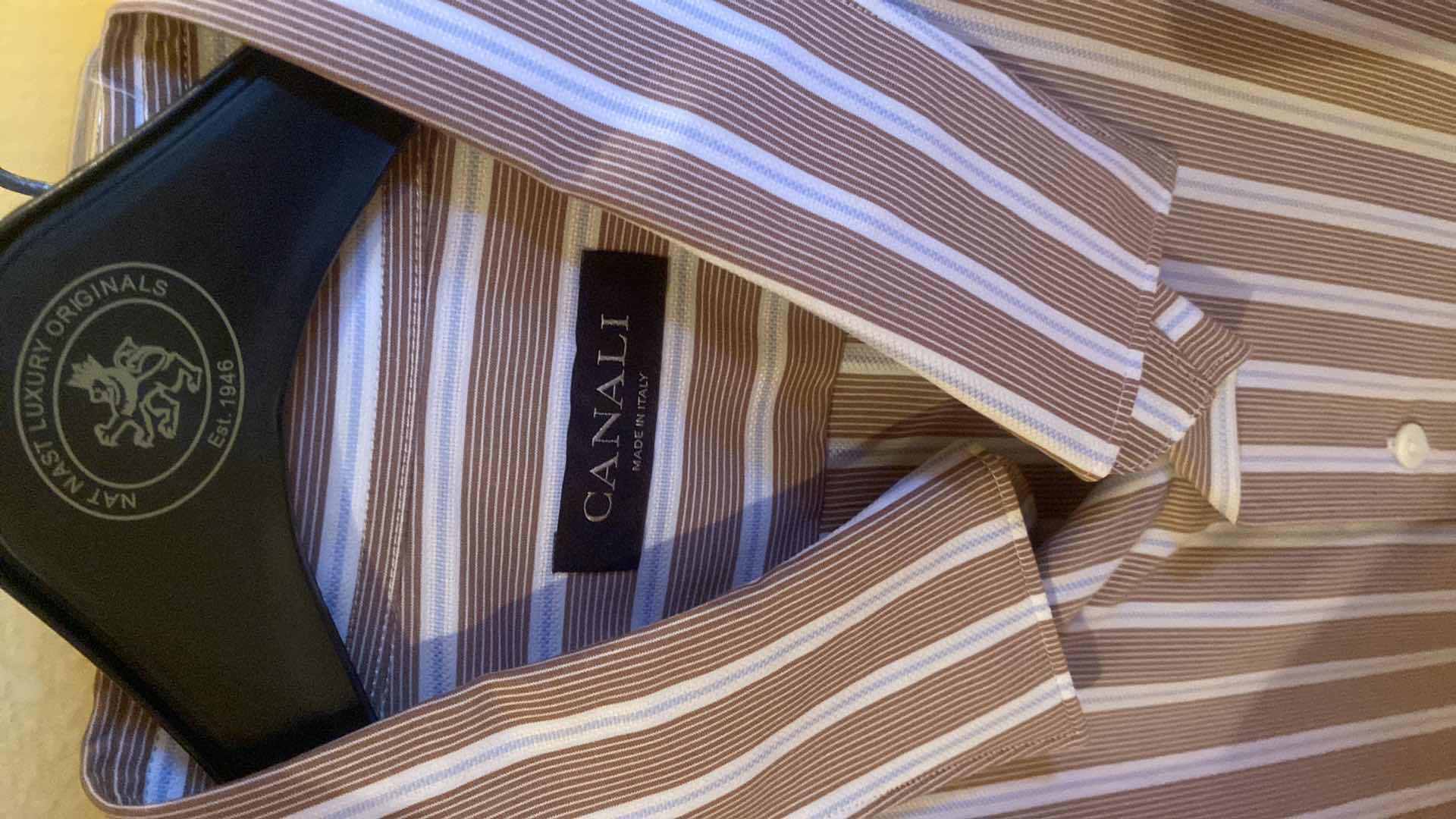 Photo 1 of 10 - DESIGNER LONG SLEEVE DRESS SHIRTS SIZE 18 & XXLARGE (SOME WITH TAGS)