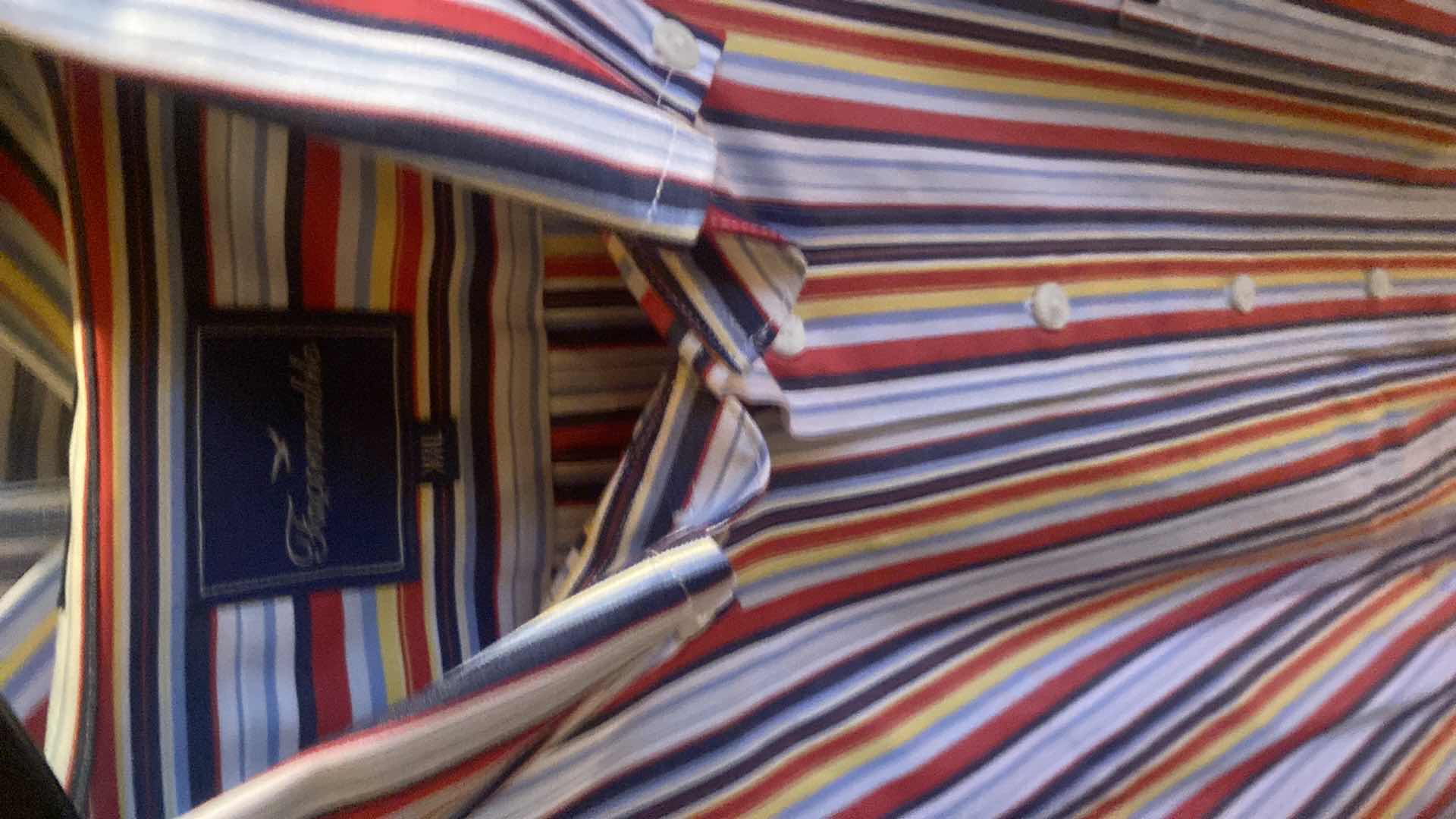 Photo 1 of 10 - DESIGNER LONG & SHORT SLEEVE DRESS SHIRTS SIZE 18 & XXLARGE (SOME WITH TAGS)