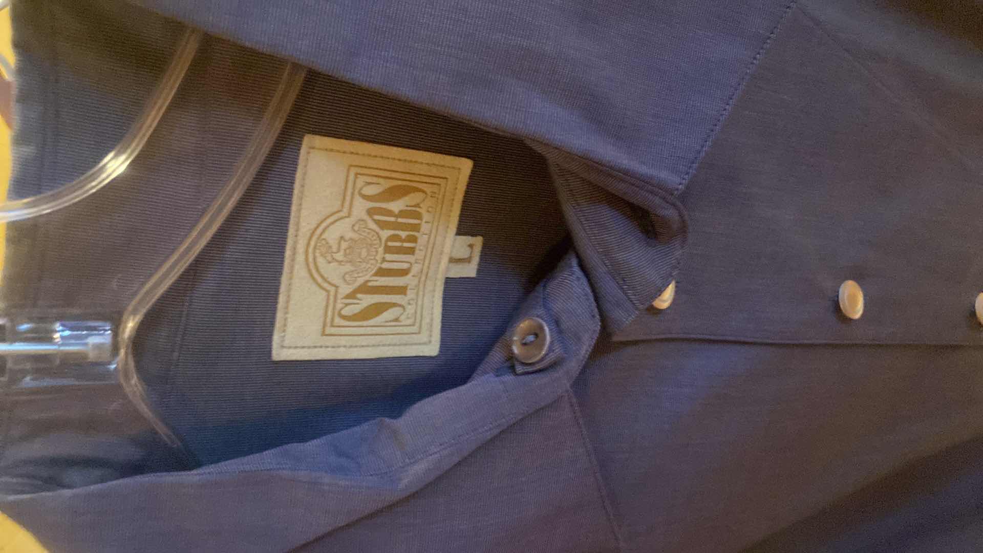 Photo 1 of 10 - DESIGNER LONG SLEEVE DRESS SHIRTS SIZE 17 LARGE (SOME WITH TAGS)