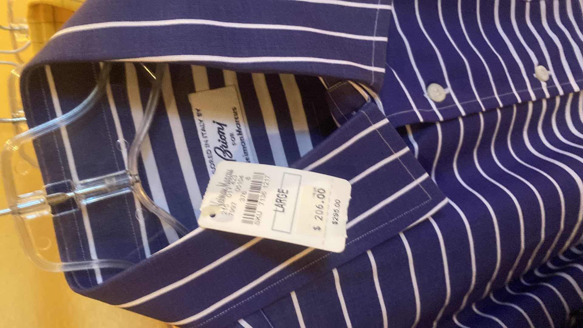 Photo 1 of 10 - DESIGNER LONG SLEEVE DRESS SHIRTS SIZE 17 LARGE (SOME WITH TAGS)