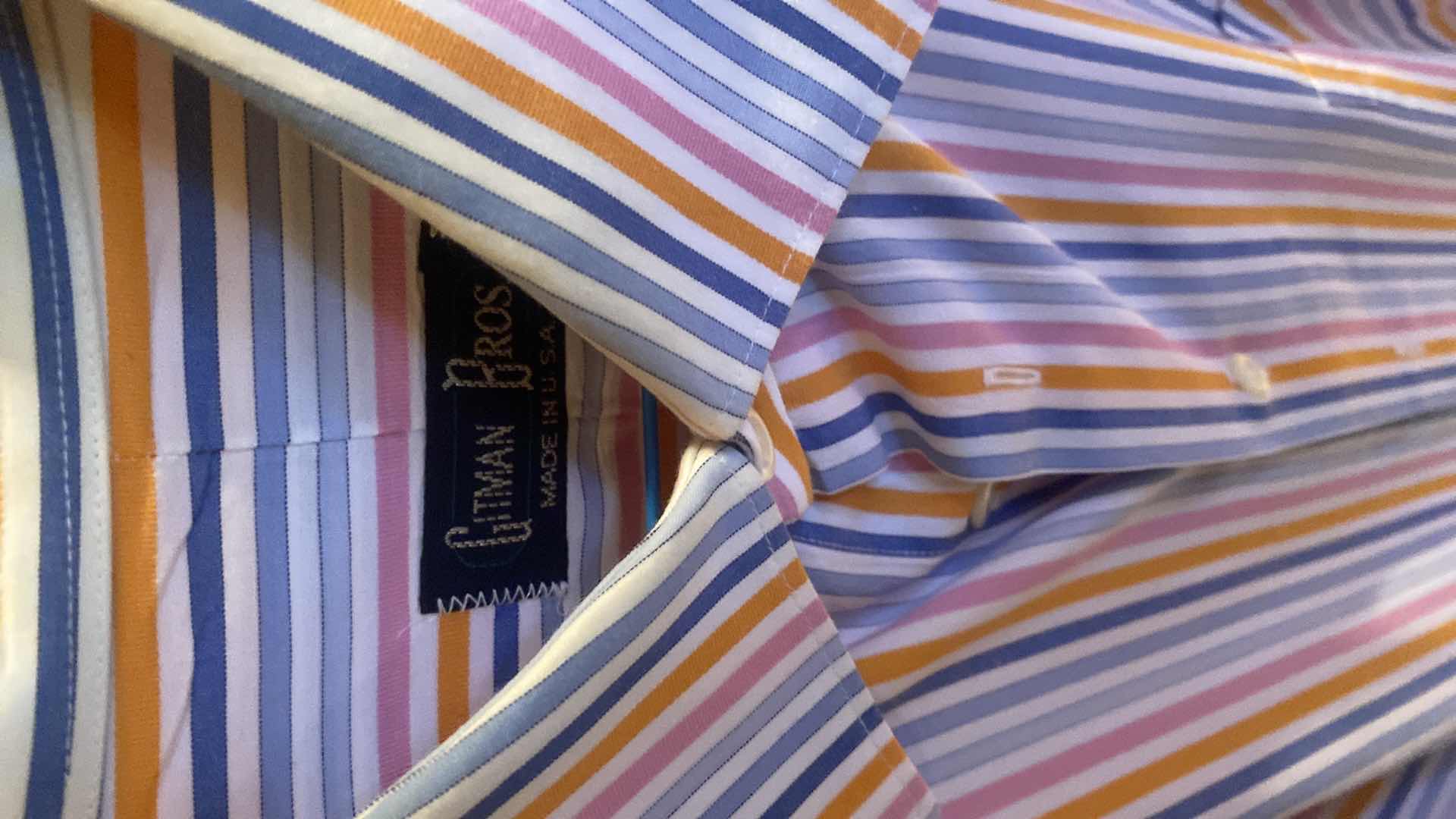 Photo 1 of 13 - DESIGNER LONG SLEEVE DRESS SHIRTS SIZE 17 LARGE (SOME WITH TAGS)