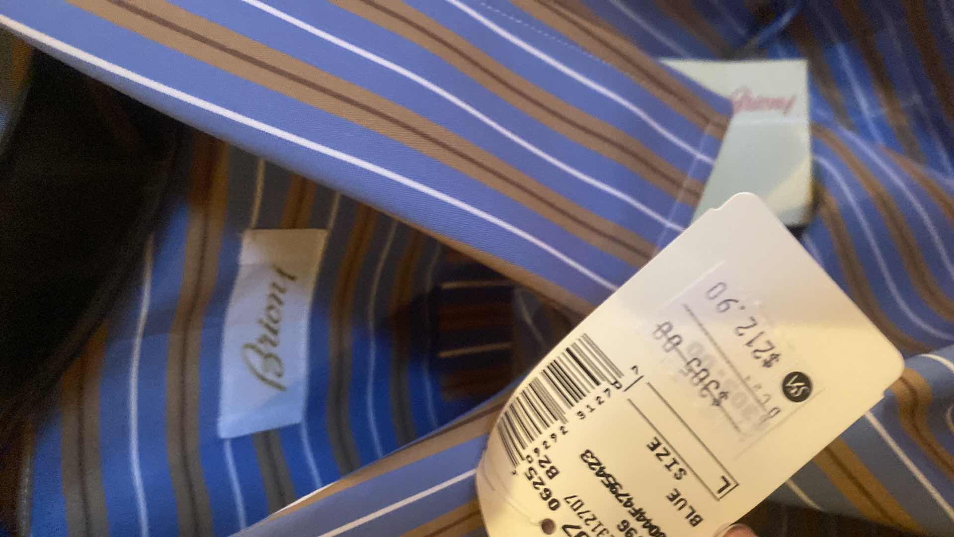 Photo 1 of 13 - DESIGNER LONG SLEEVE DRESS SHIRTS SIZE 17 LARGE (SOME WITH TAGS)