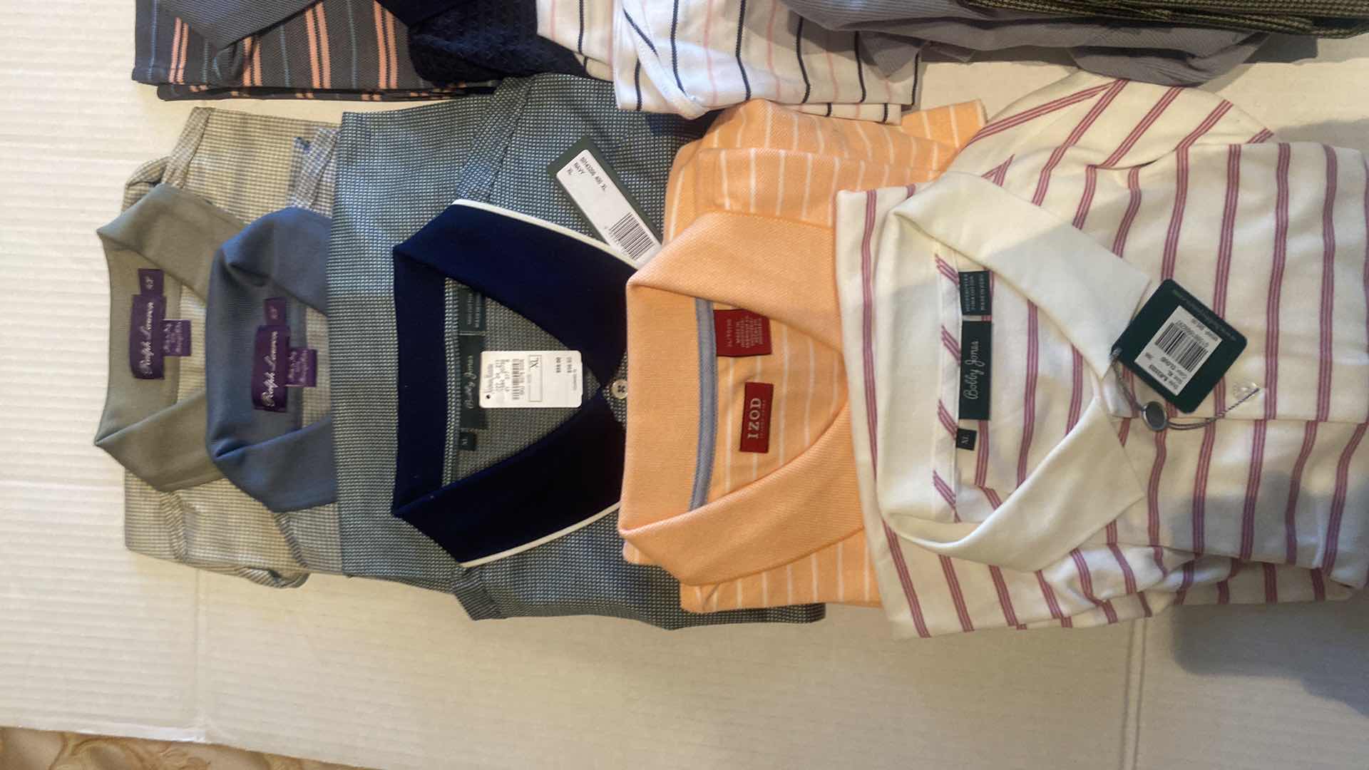 Photo 1 of 10- GOLF & CASUAL MEN’S SHIRTS SIZE XL (MOST ARE NEW)