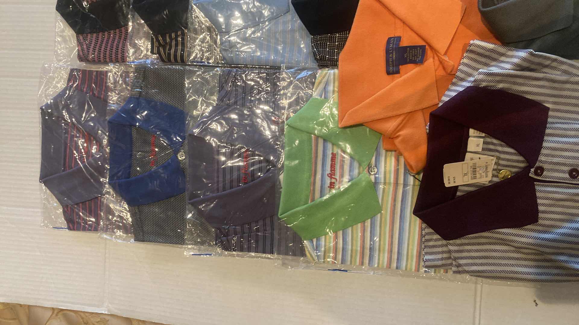 Photo 1 of 11 - GOLF & CASUAL MEN’S SHIRTS SIZE XL (MOST ARE NEW)