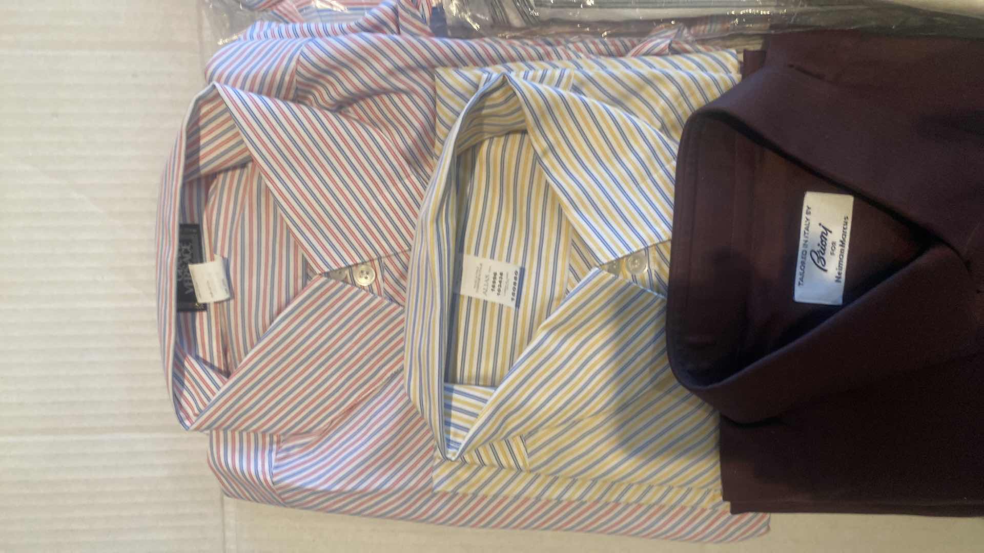 Photo 1 of 9 - LONG SLEEVE BUTTON DOWN MEN’S SHIRTS SIZE L (MOST ARE NEW)